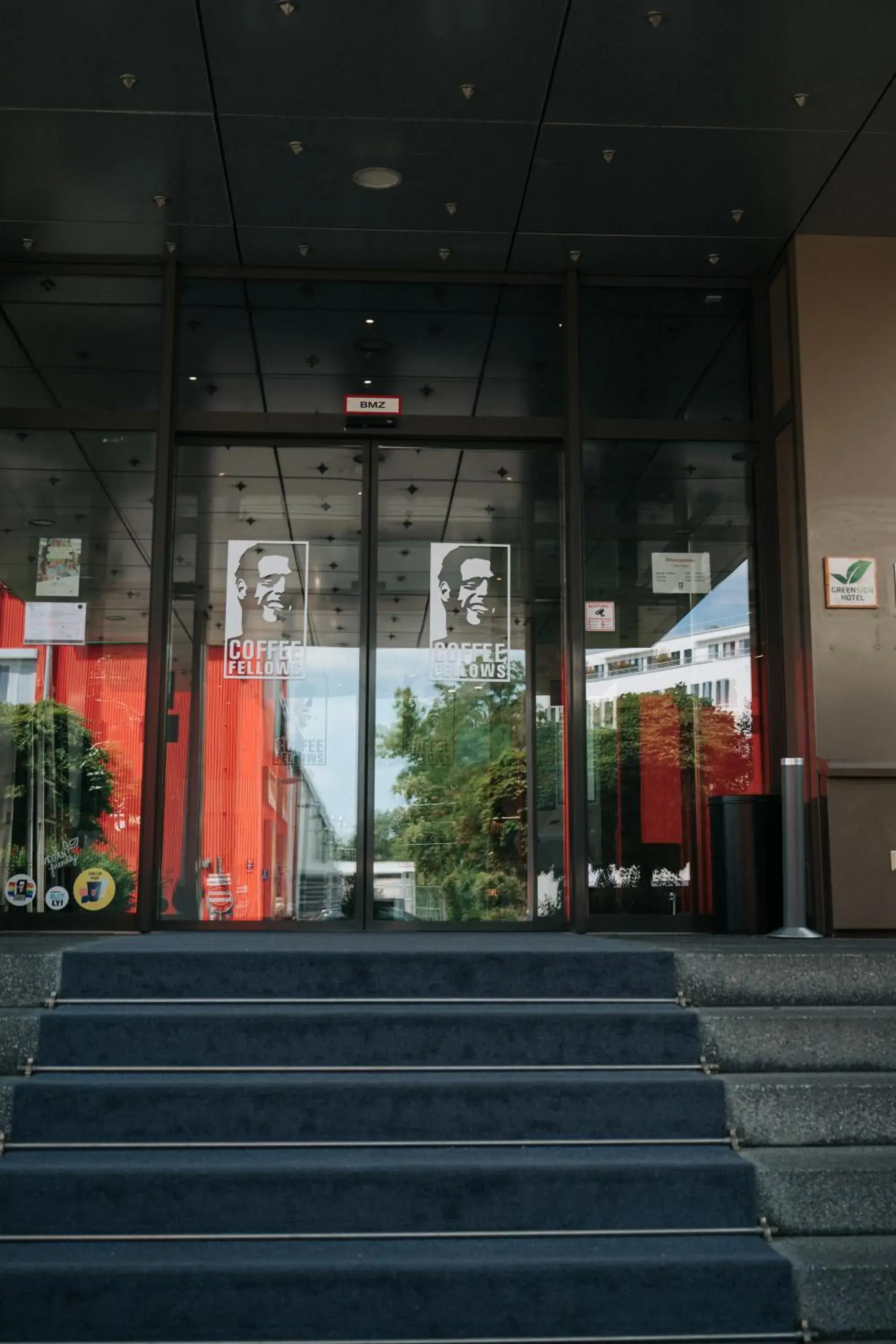 Facade/entrance in Feringapark Hotel by Coffee Fellows Hotels Facade/entrance in Feringapark Hotel by Coffee Fellows Hotels