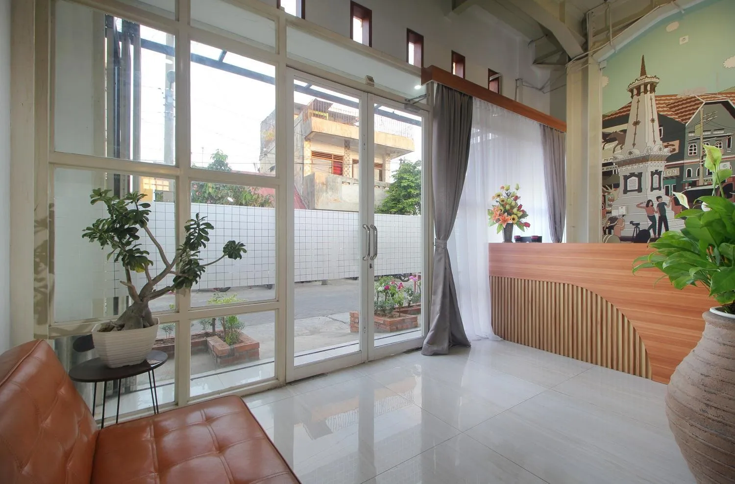 Lobby or reception in Hotel Radyoharto Mallioboro Yogyakarta