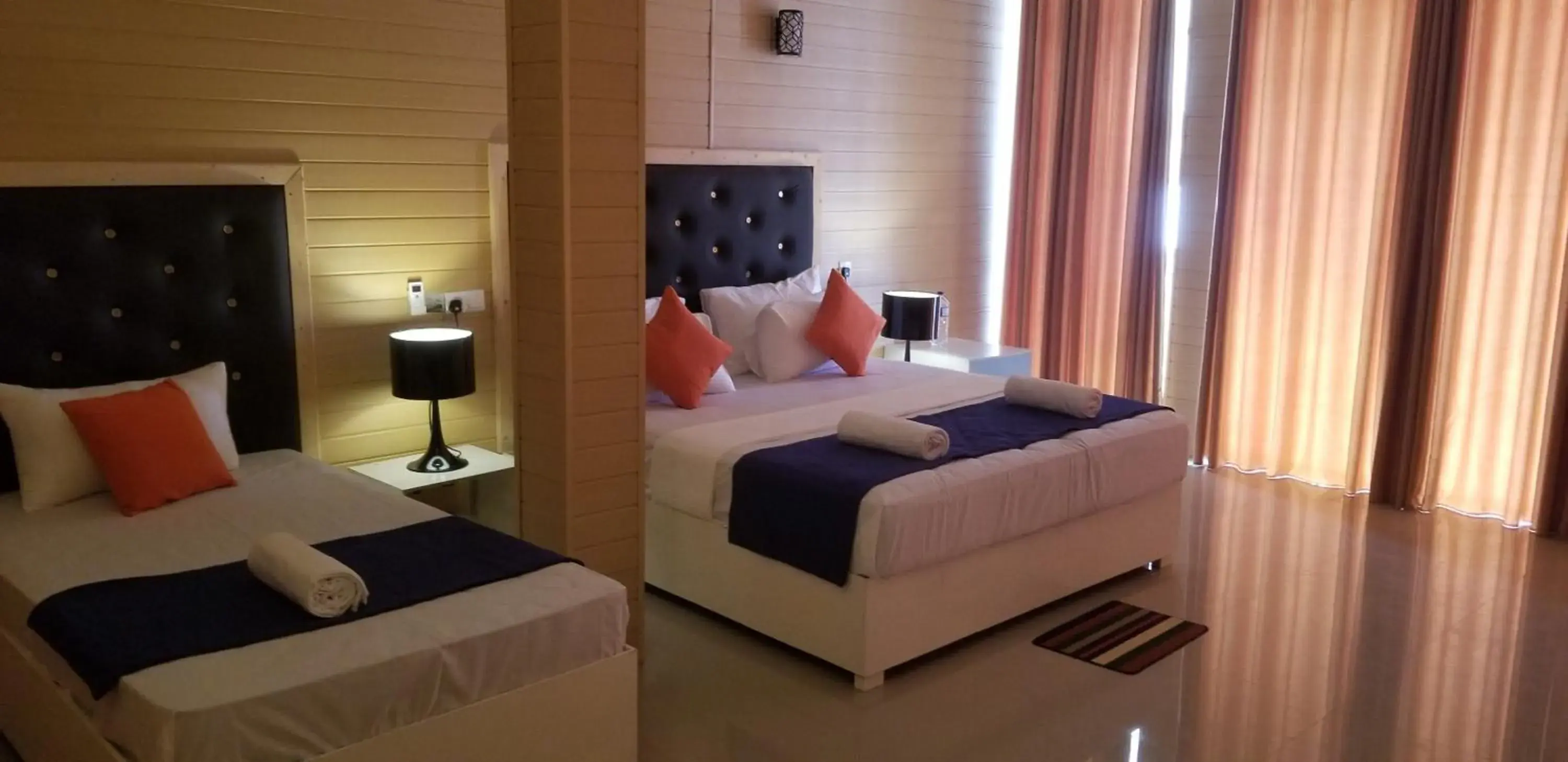 Deluxe Triple Room with Sea View in One World Mirissa Deluxe Triple Room with Sea View in One World Mirissa