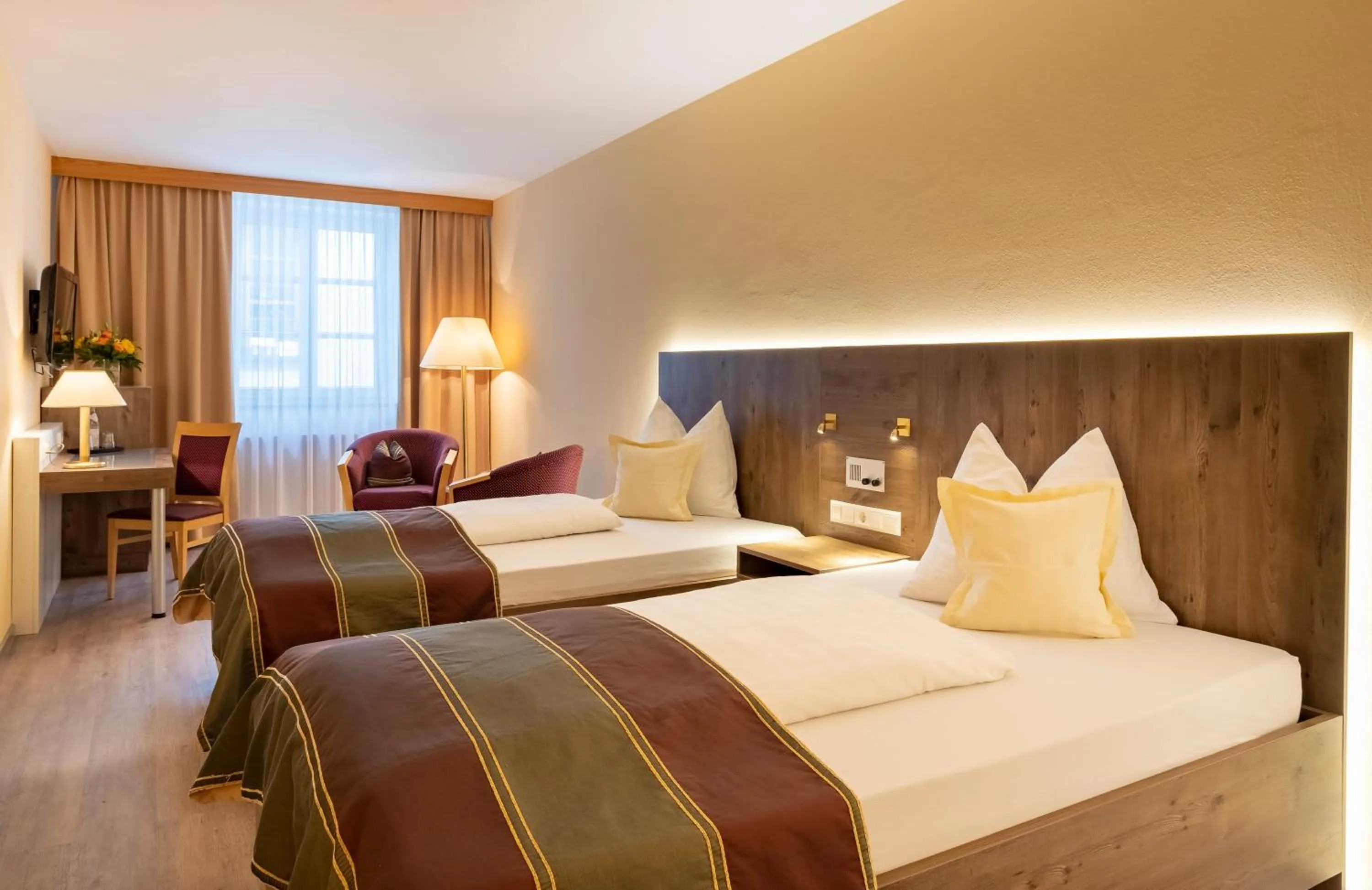 Bed in Hotel Residenz Passau