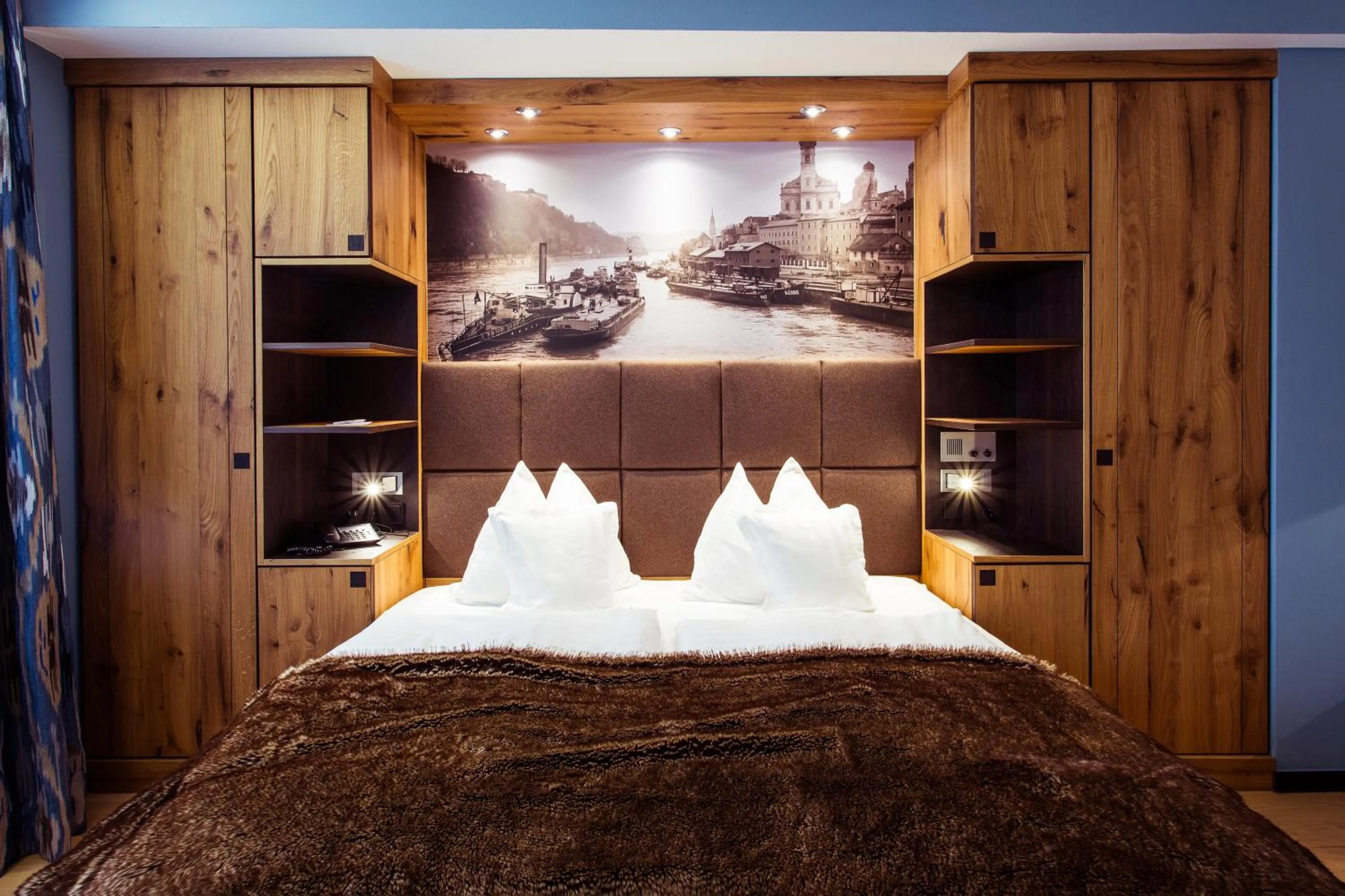 Bed in Hotel Residenz Passau