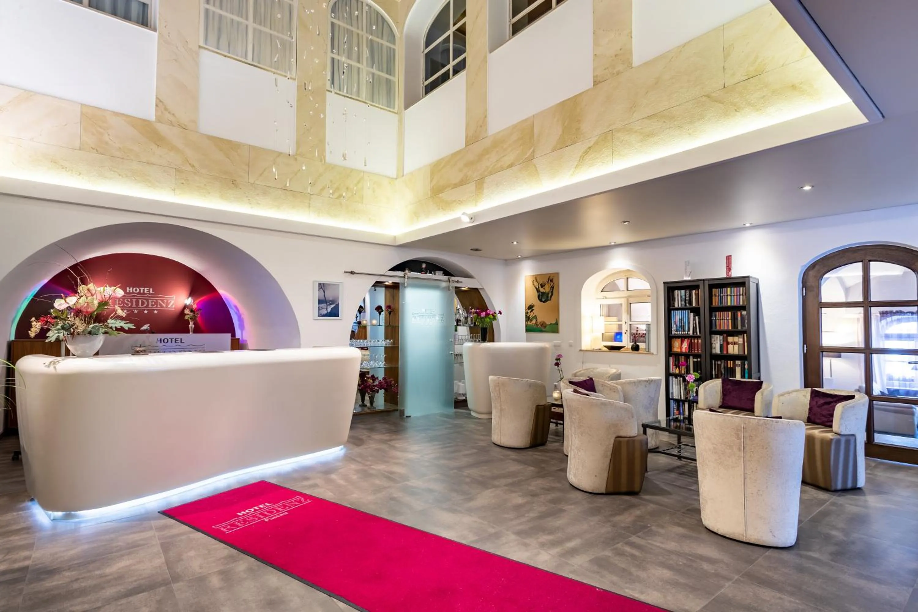 Lobby or reception in Hotel Residenz Passau