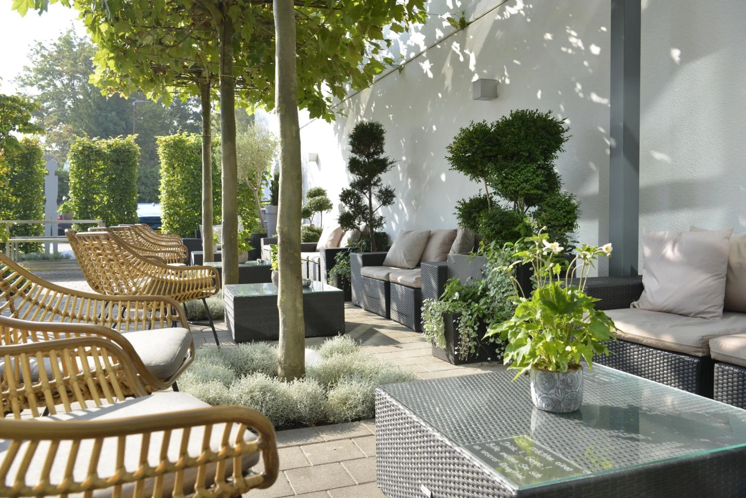 Balcony/Terrace in Parkhotel Oberhausen