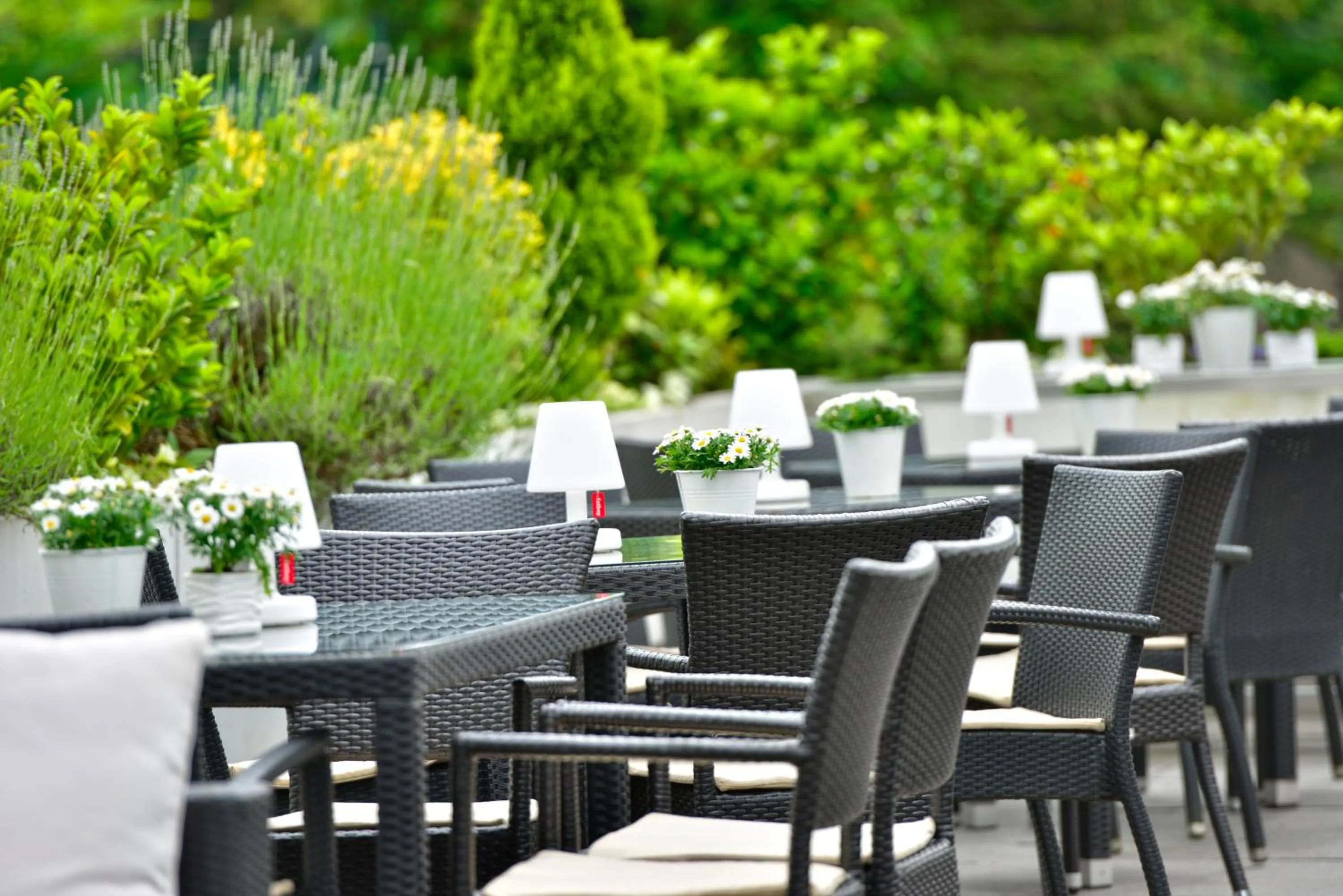 Balcony/Terrace in Parkhotel Oberhausen