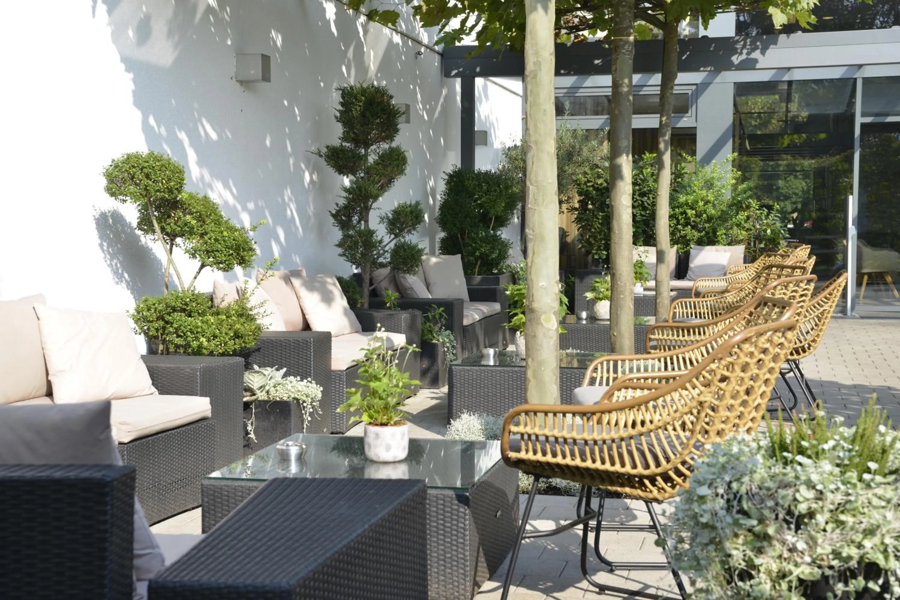 Balcony/Terrace in Parkhotel Oberhausen