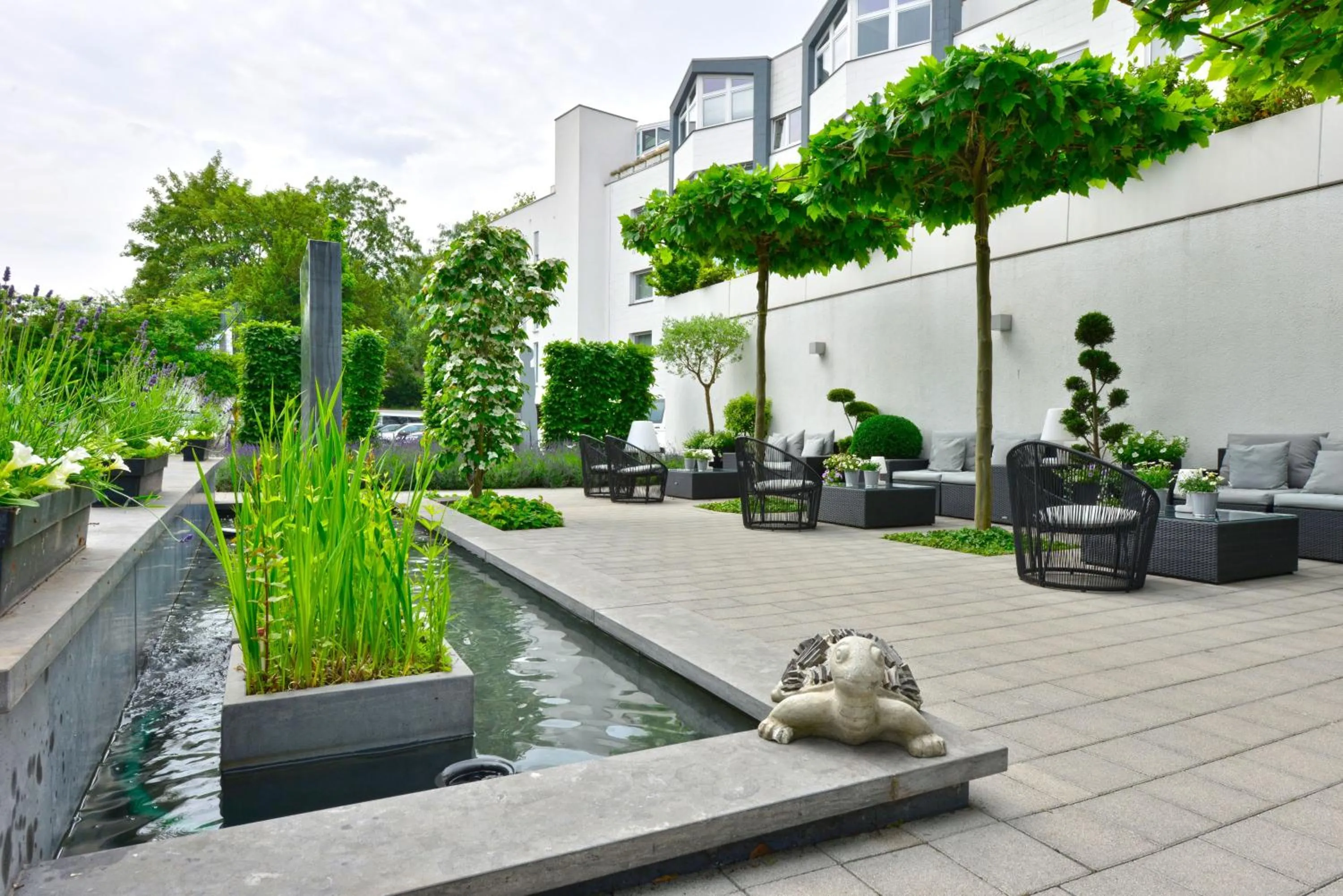 Balcony/Terrace in Parkhotel Oberhausen