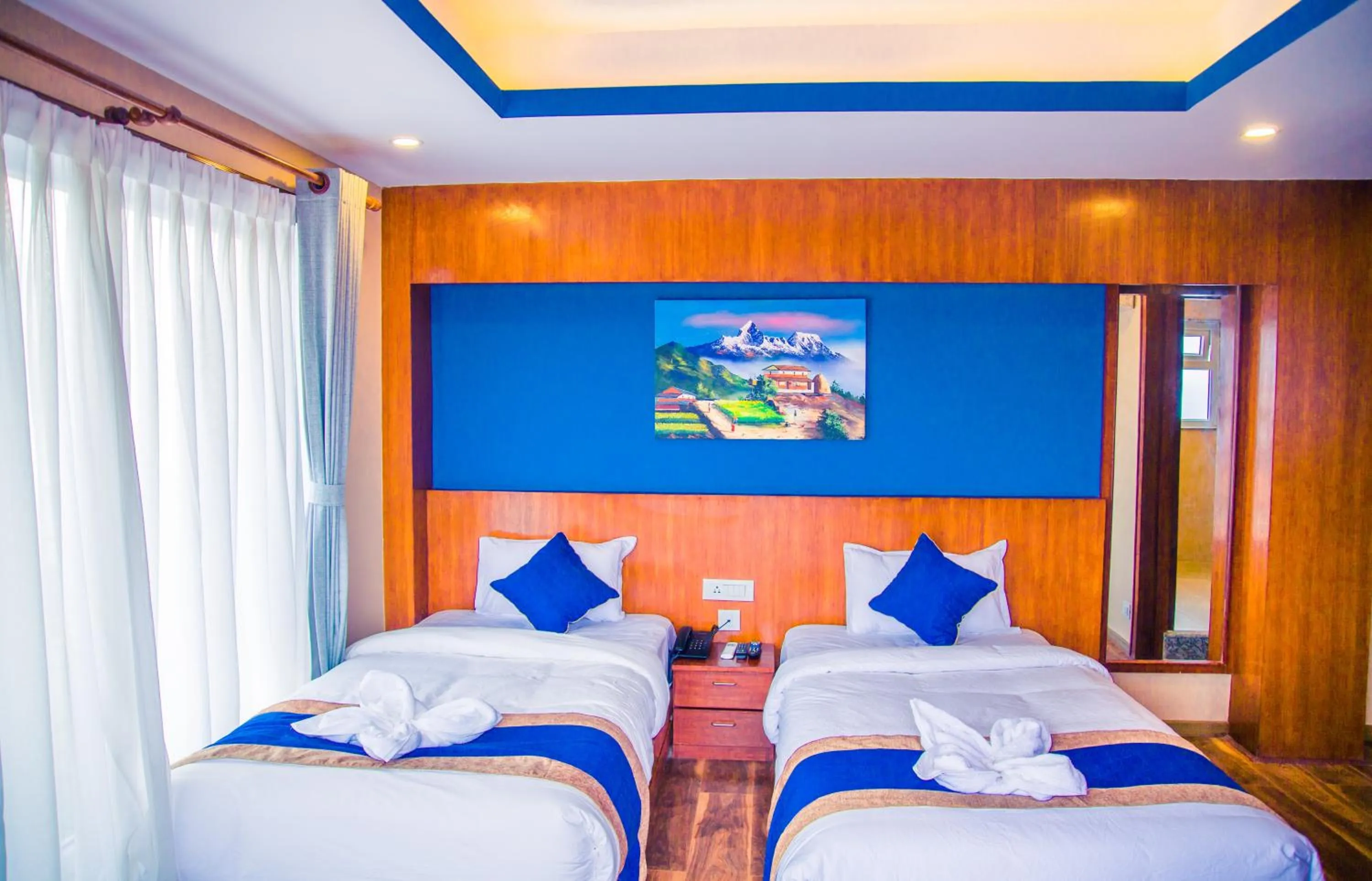 Bedroom, Bed in Himalayan Suite Hotel