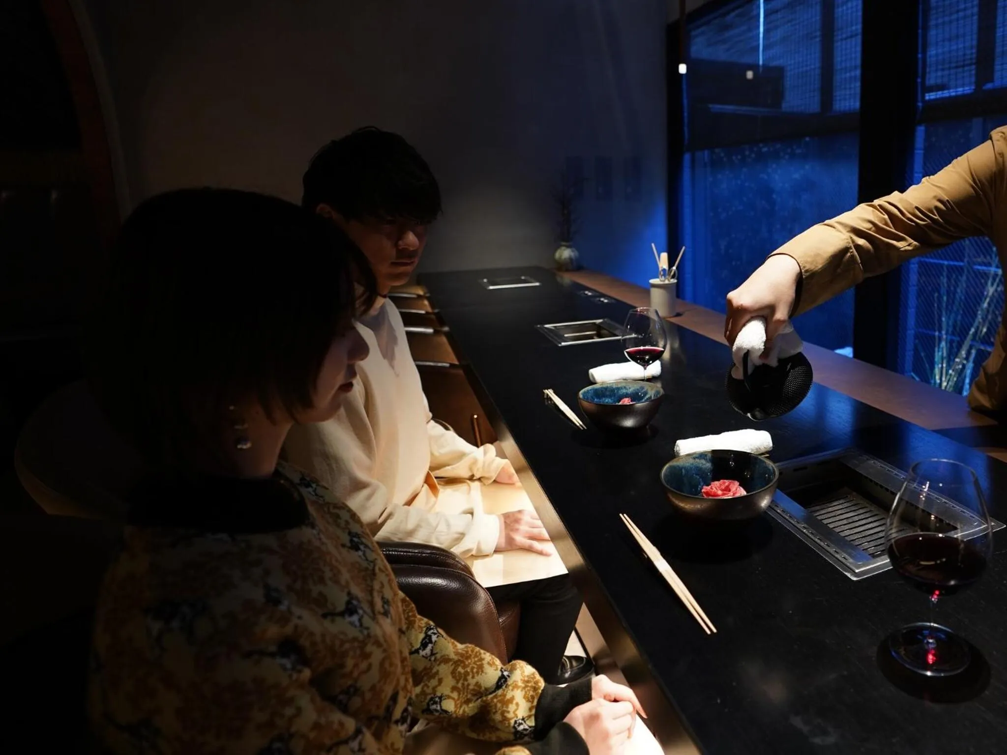 Dinner in Nazuna Kyoto Tsubaki St.