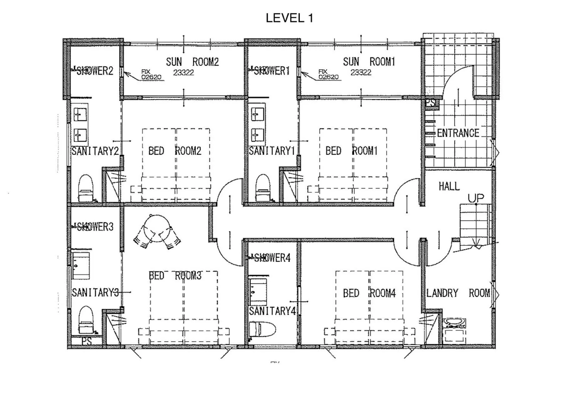 Floor plan in Villa Rochalie by HHG
