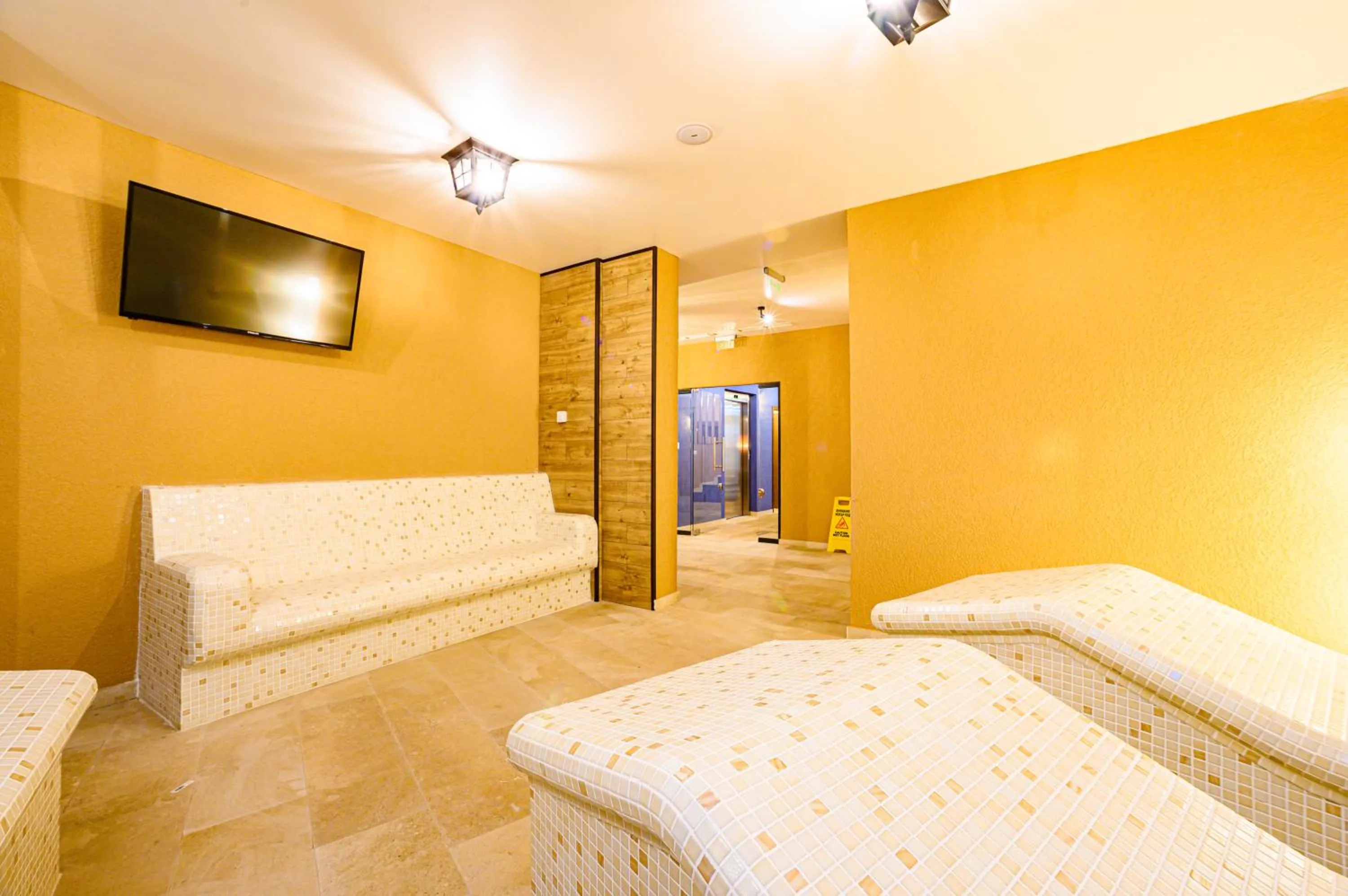 Bed in Antique Boutique Hotel