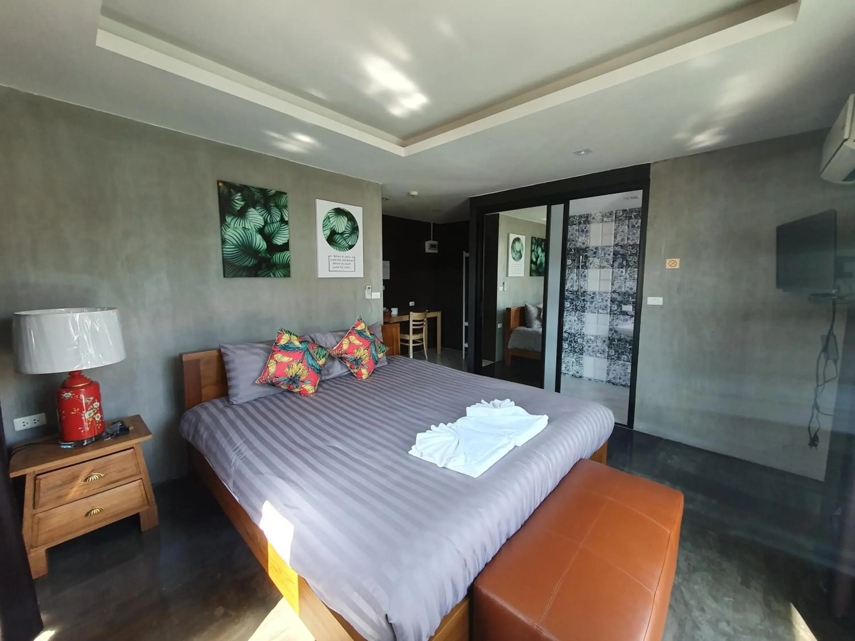 Bed in Baan Wualamphong บ้านวัวลำพอง Bed in Baan Wualamphong บ้านวัวลำพอง