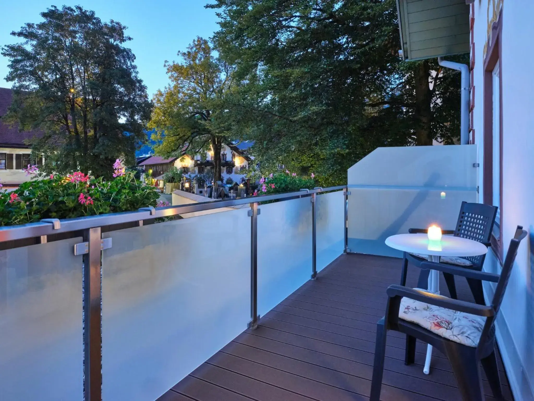 Balcony/Terrace in AKZENT Hotel Turmwirt ***S