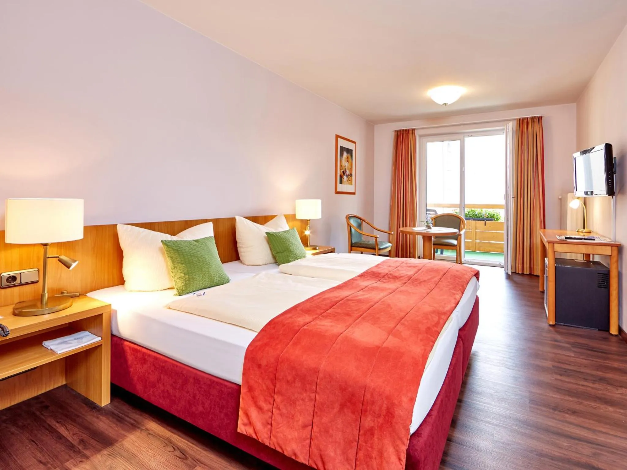 Balcony/Terrace in AKZENT Hotel Turmwirt ***S