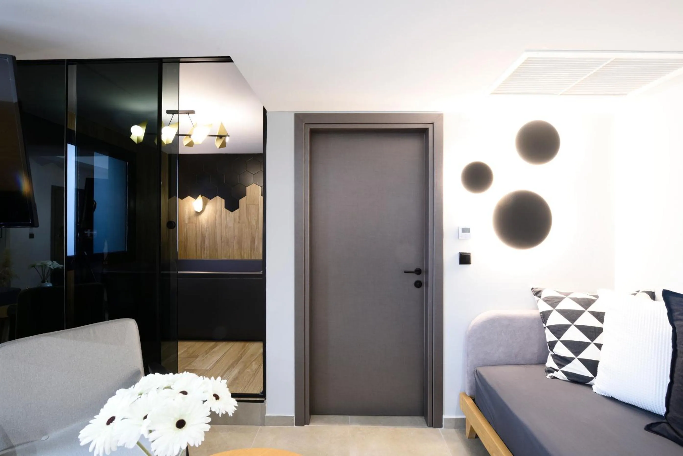 Living room in Pillow urban stay