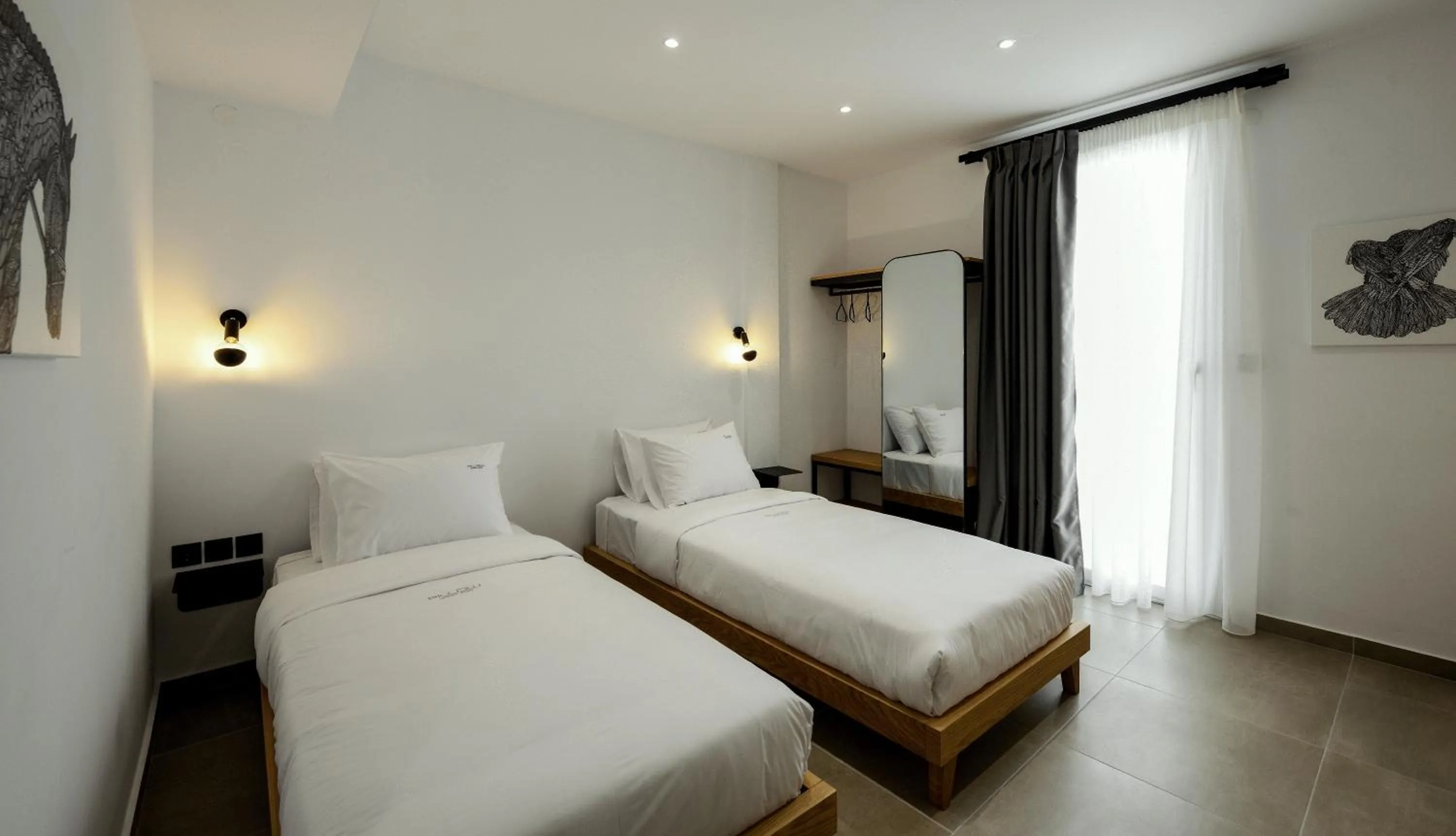 Spring, Bed in Pillow urban stay