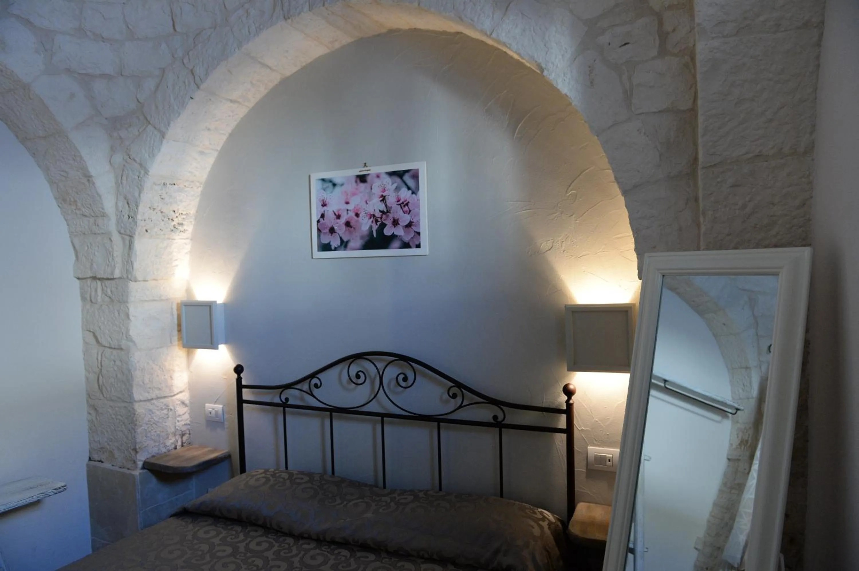 Bedroom, Bed in Trullo A Casedd