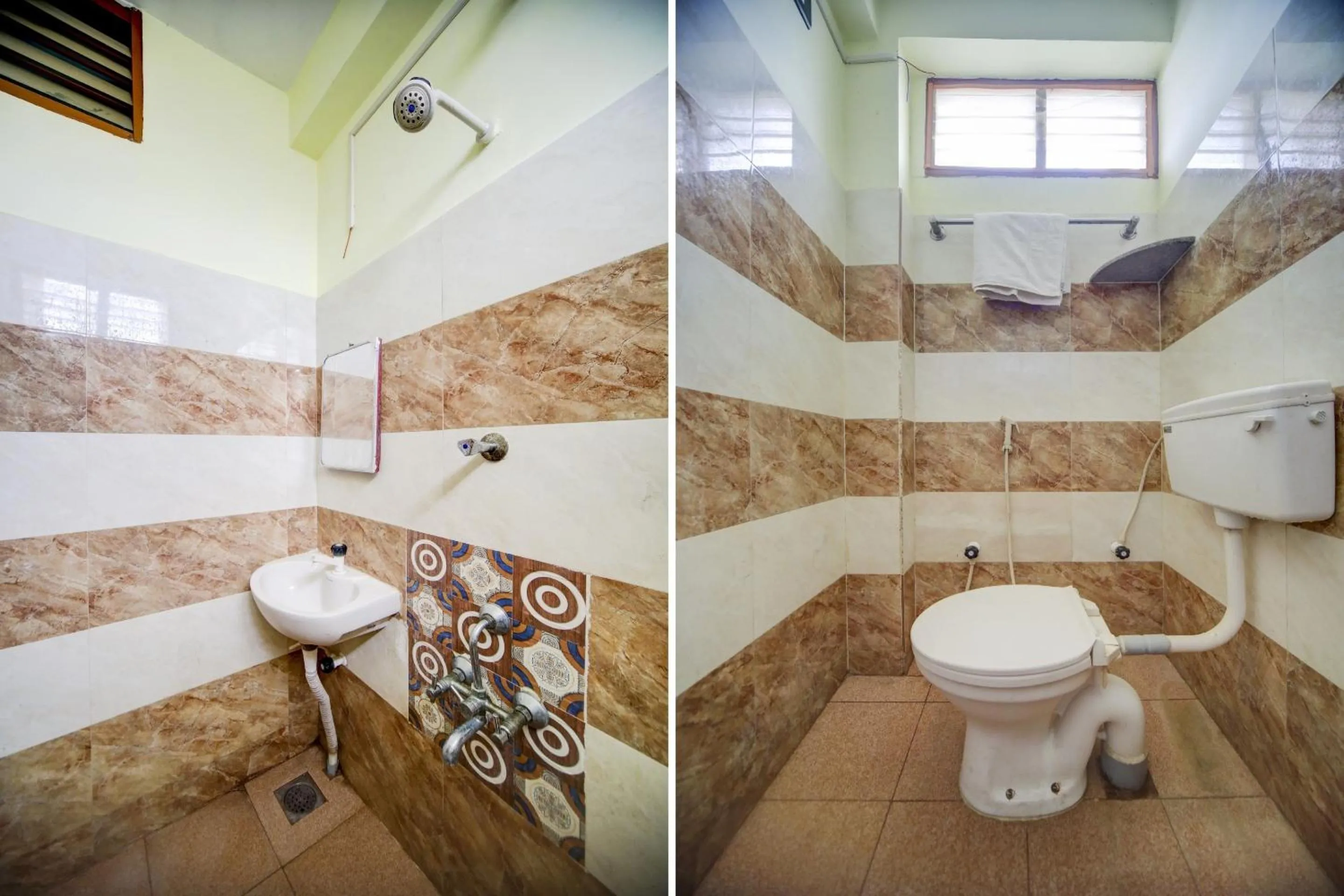 Bathroom in Hotel O Green Park