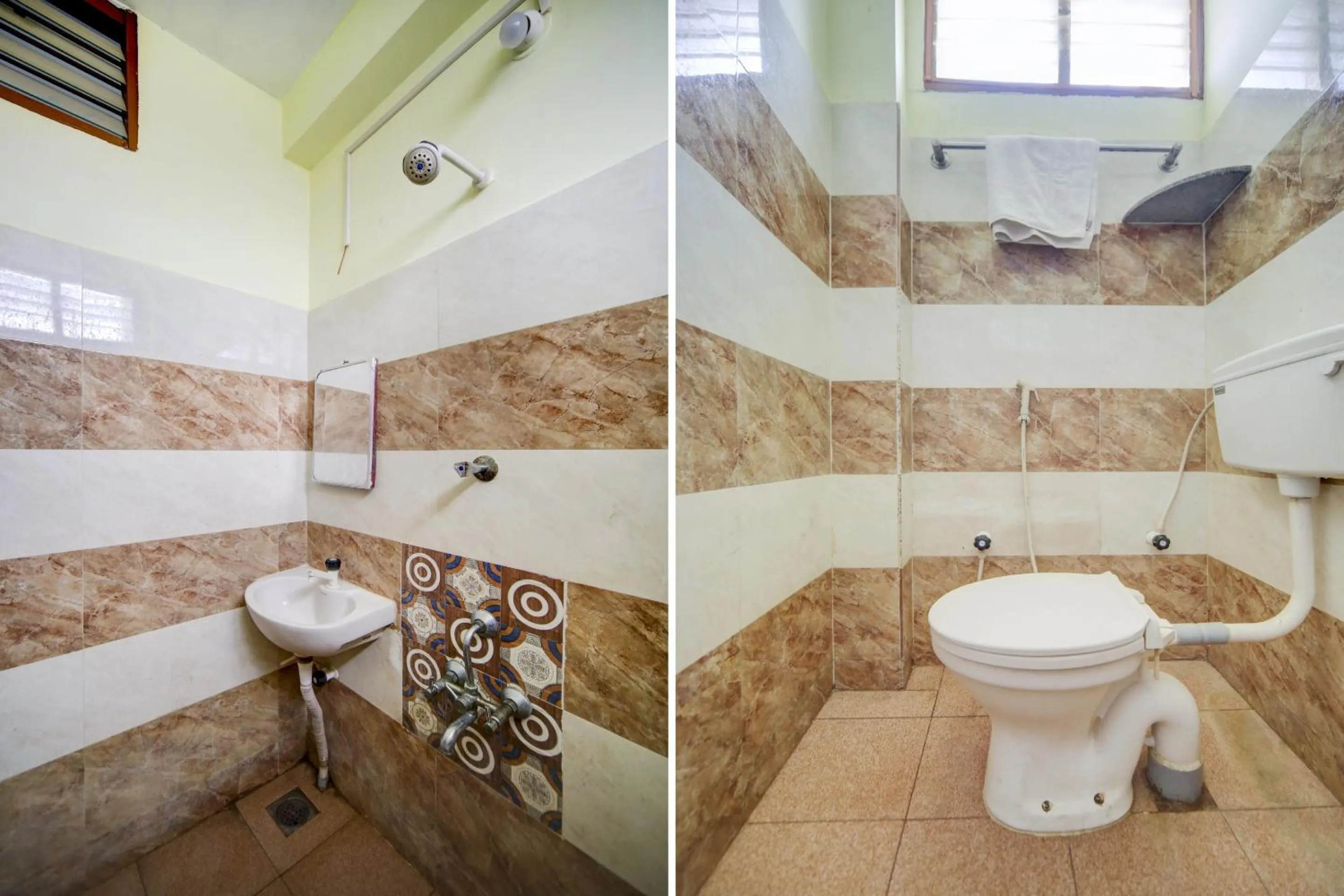 Bathroom in Hotel O Green Park