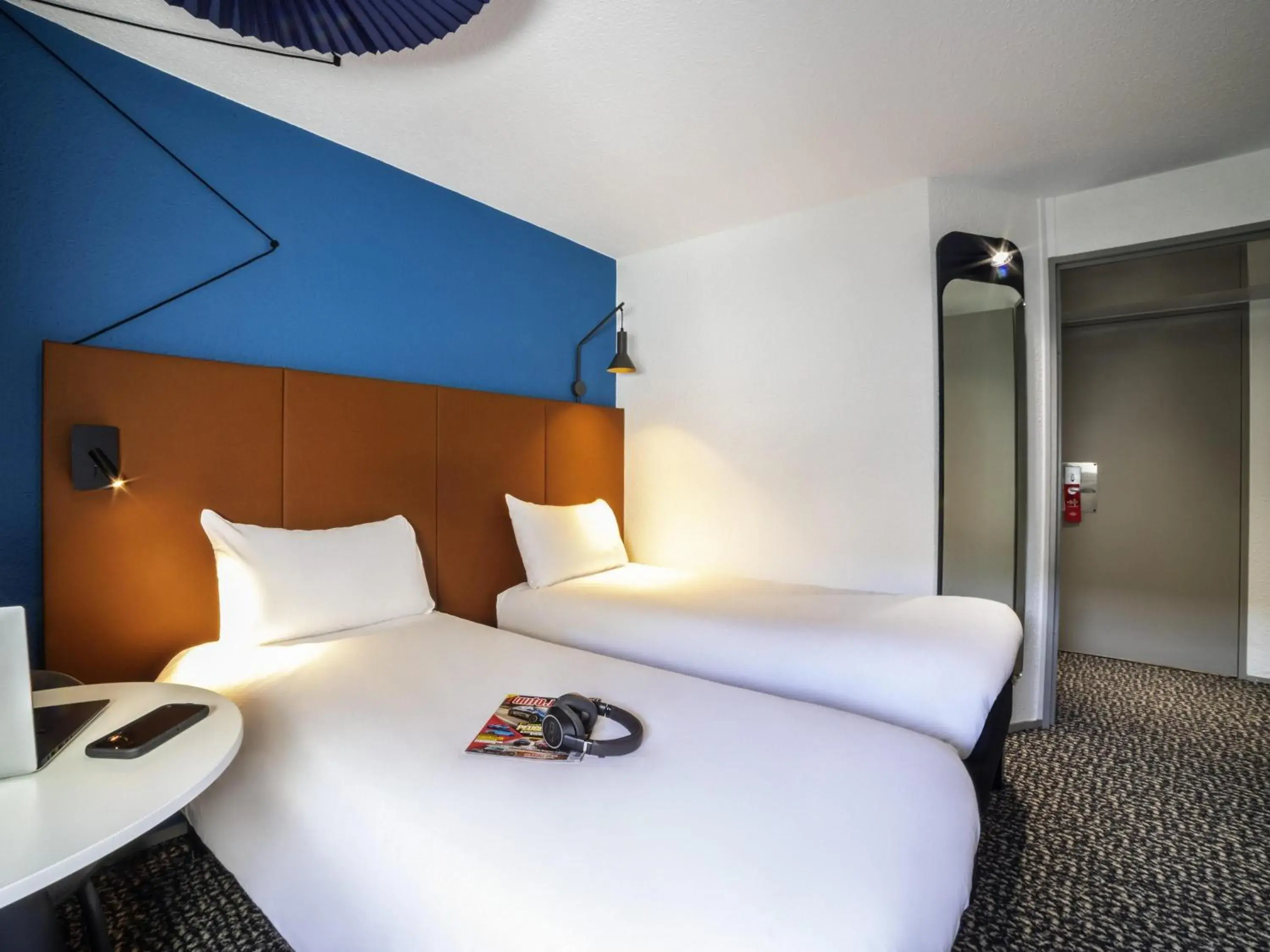 Bedroom, Bed in ibis Paris porte de Bercy Bedroom, Bed in ibis Paris porte de Bercy