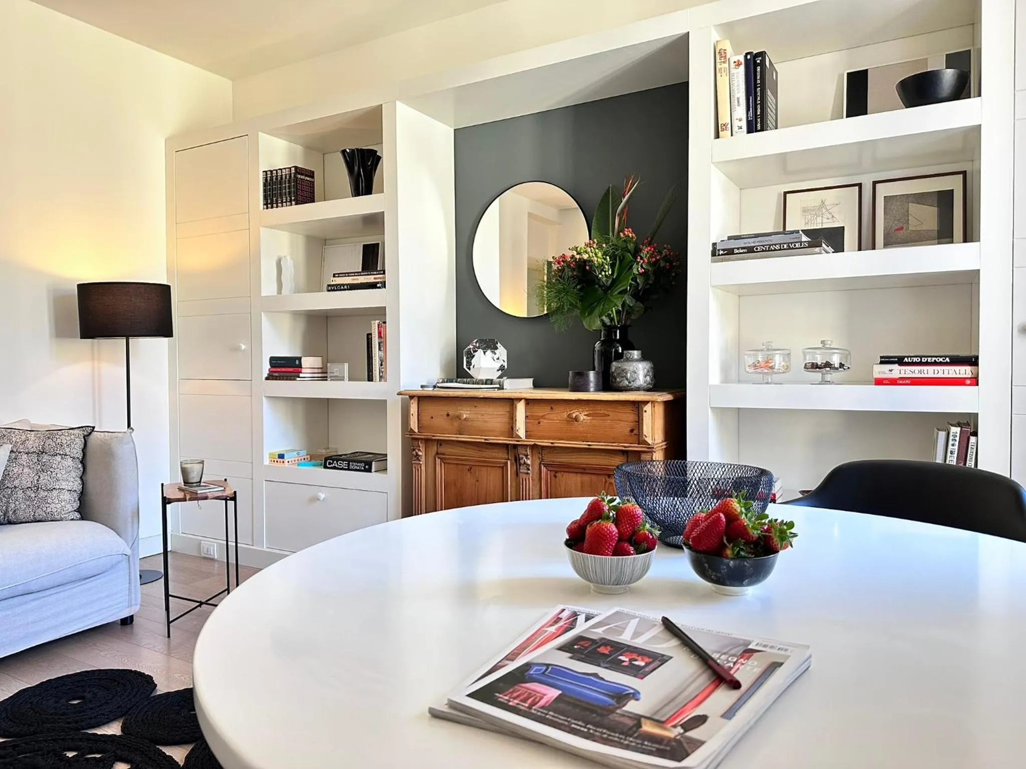 Living room in Lily Pads -Elegant apartment- in the city center