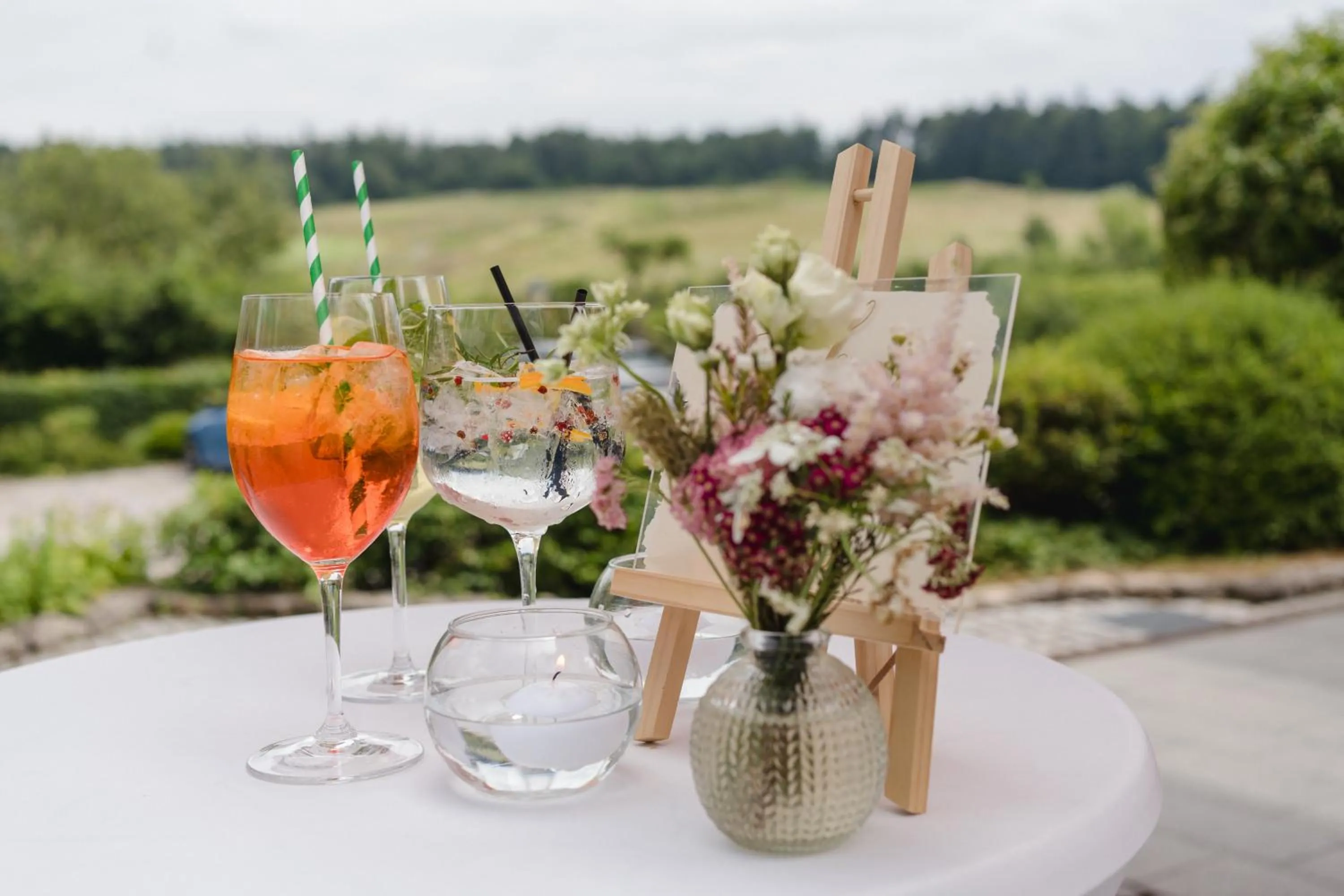 Balcony/Terrace in Hotel Hofgut Georgenthal