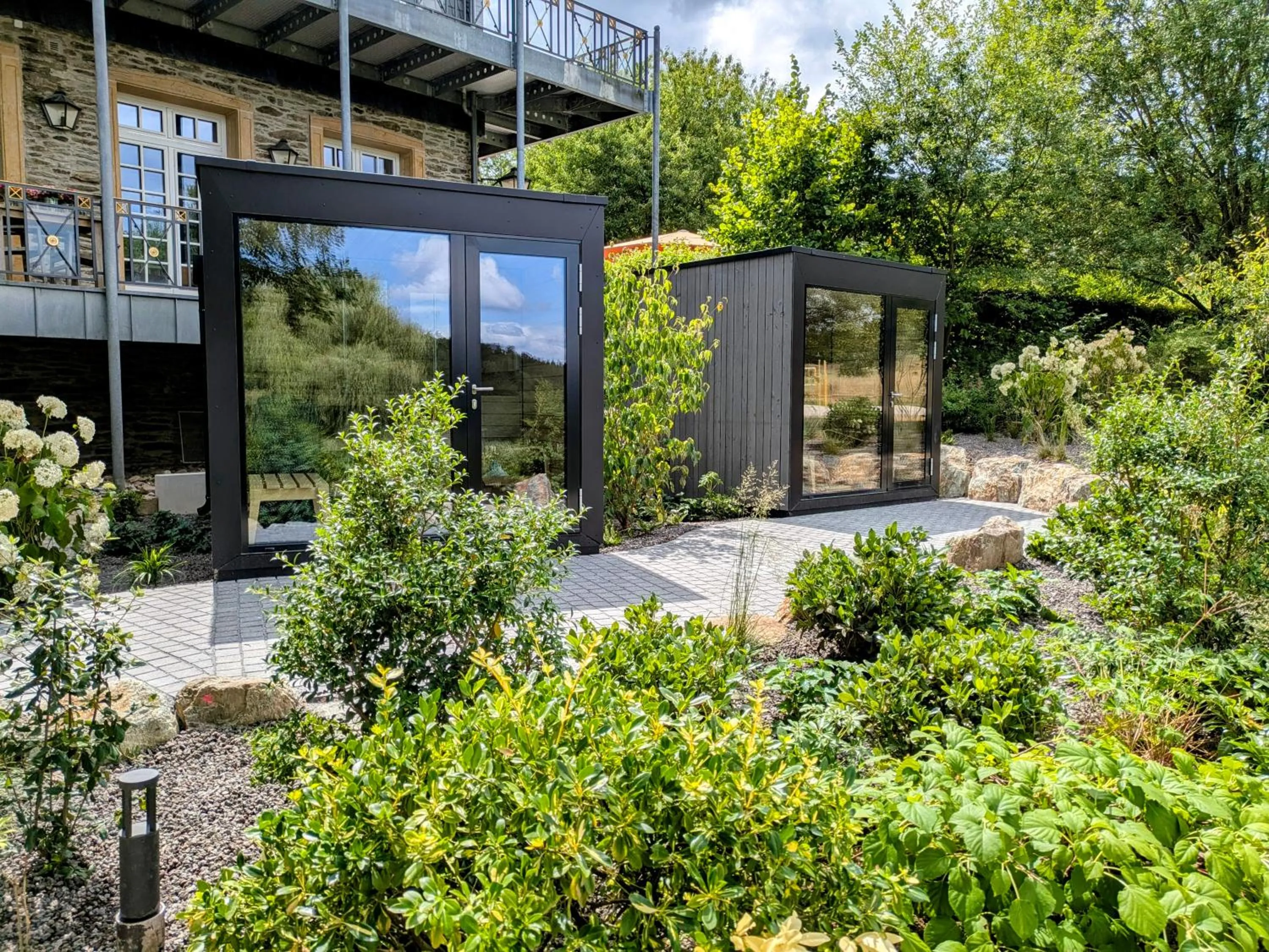 Sauna in Hotel Hofgut Georgenthal