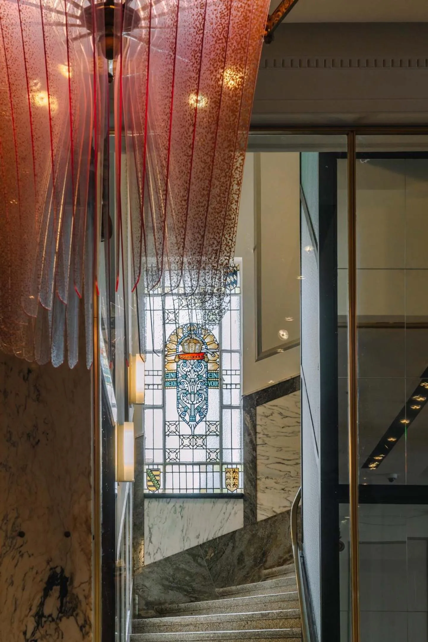 Lobby or reception in Reichshof Hotel Hamburg