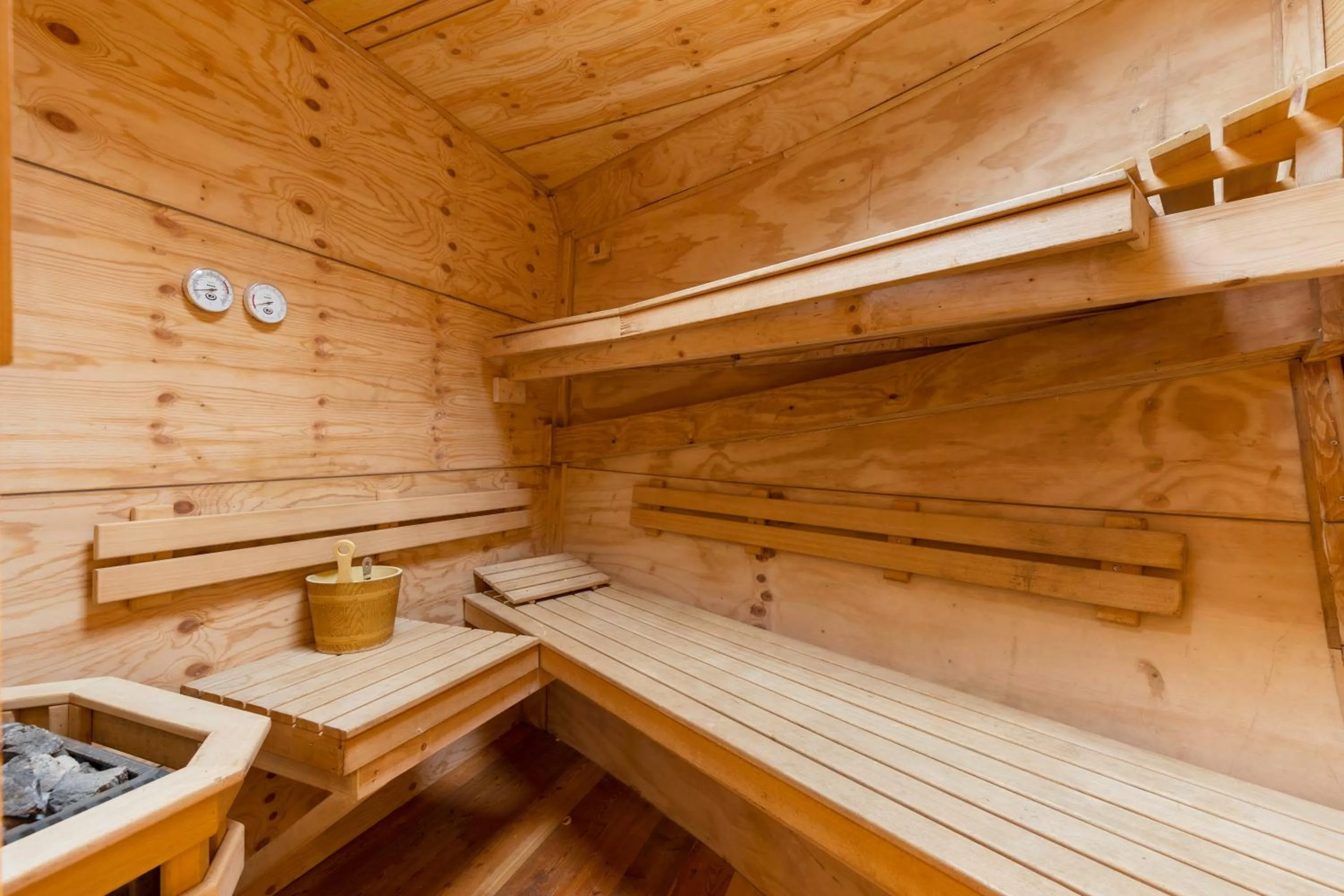 Sauna in B&B Houseboat Amsterdam