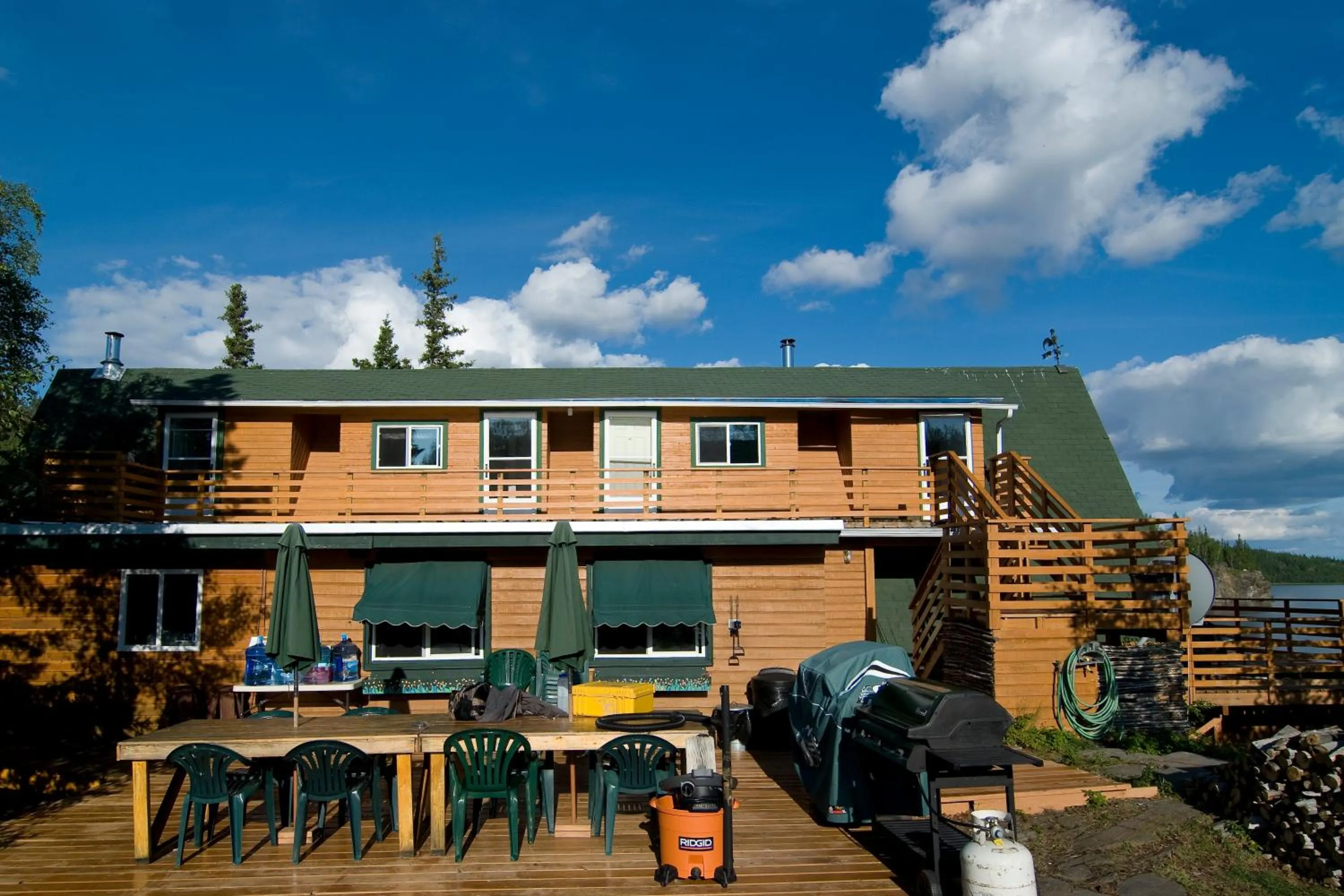 Balcony/Terrace in Yellow Dog Lodge, Inc.