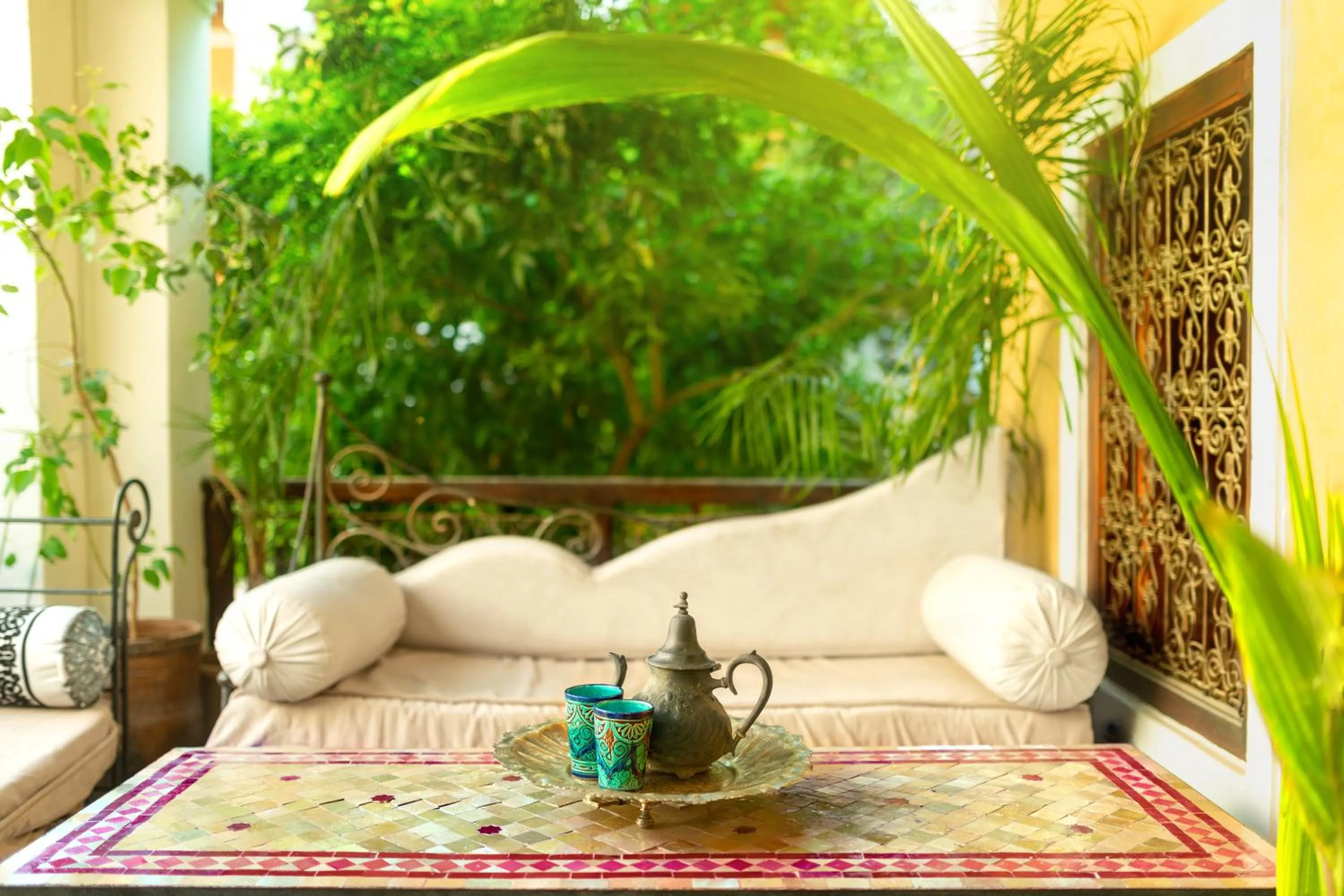 Patio in Riad Roxanne