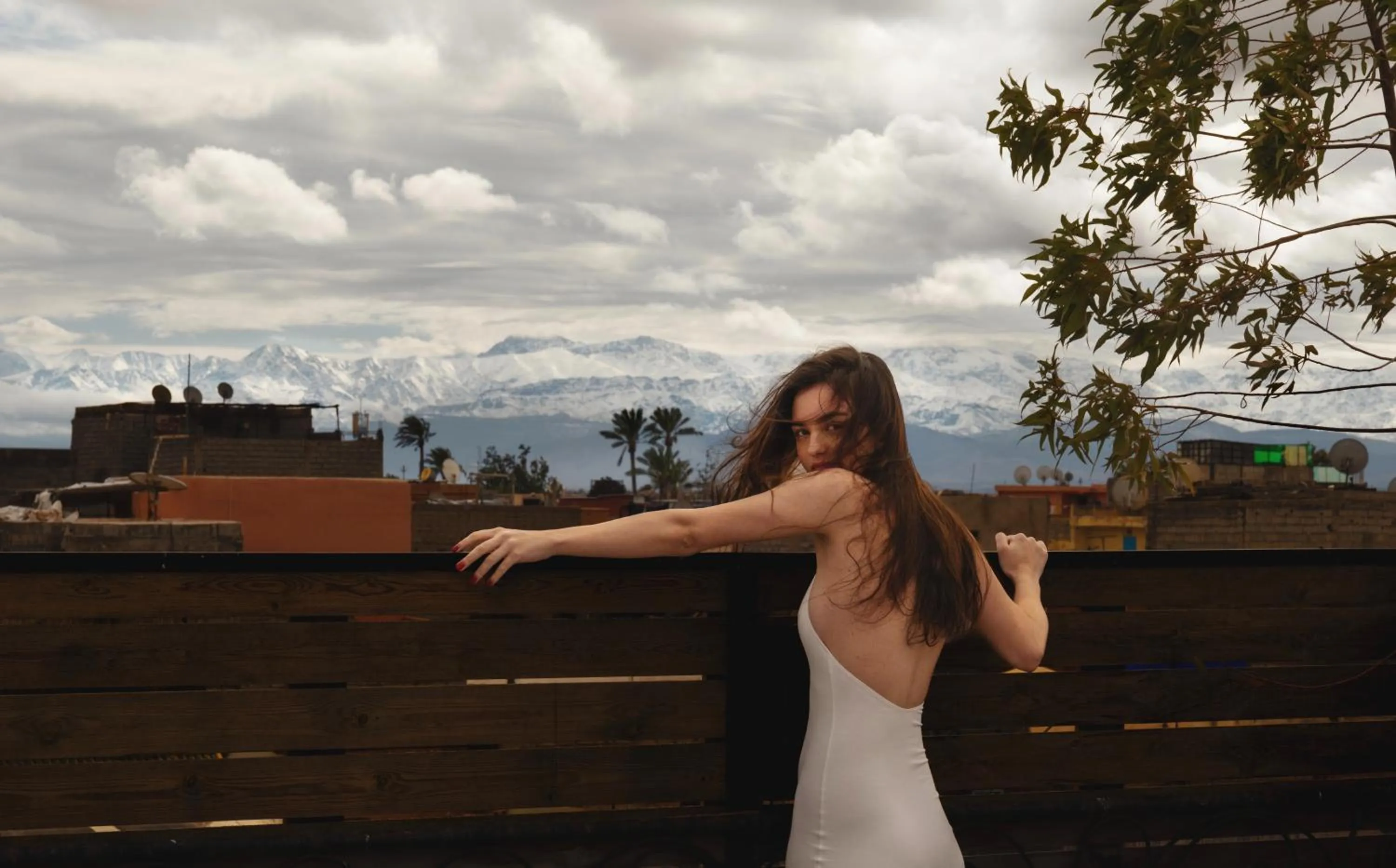 Bird's eye view in Riad Roxanne