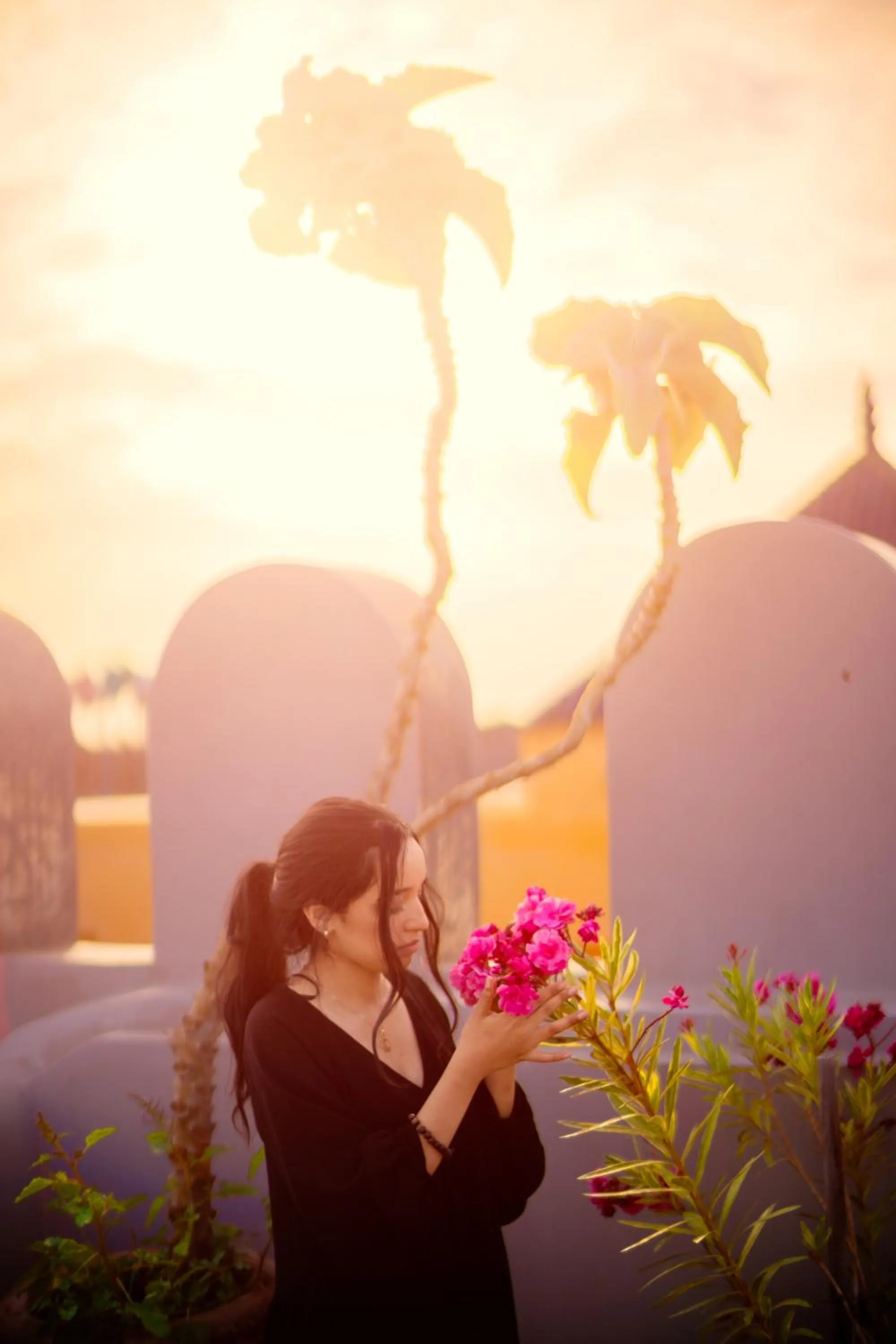 Bird's eye view in Riad Roxanne