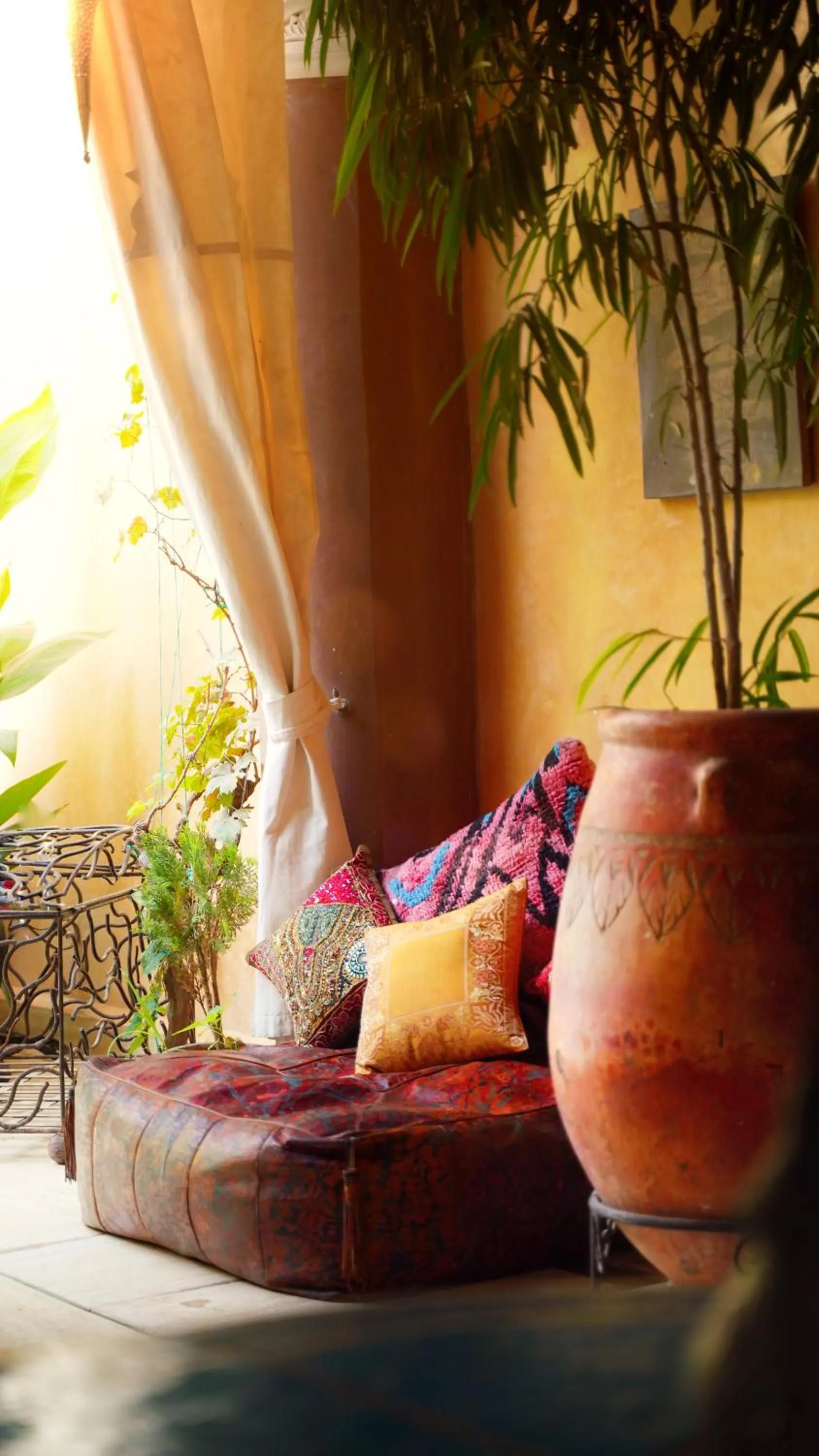 Patio in Riad Roxanne