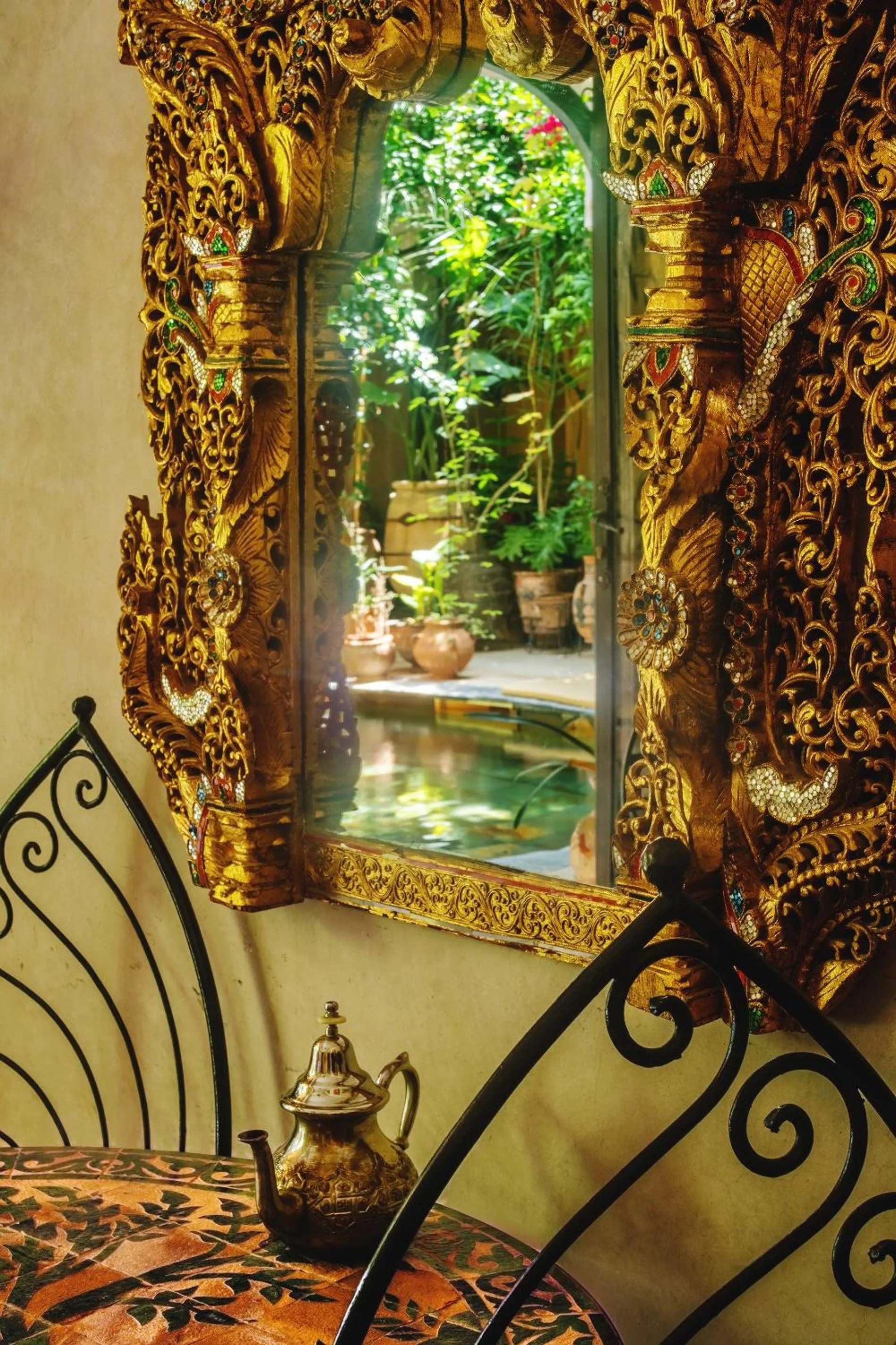 Garden in Riad Roxanne