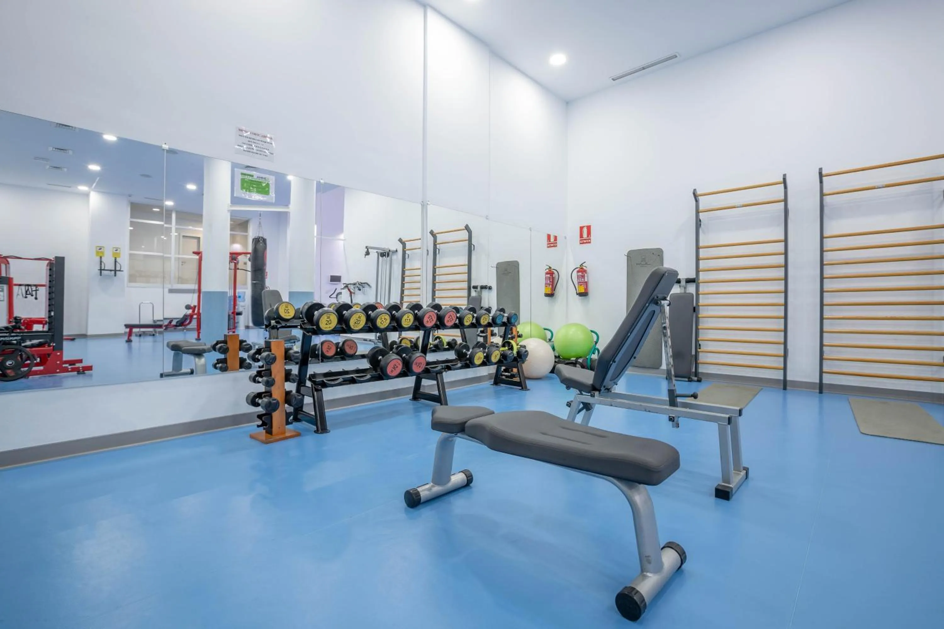 Fitness centre/facilities in Bahía Boutique Apartments