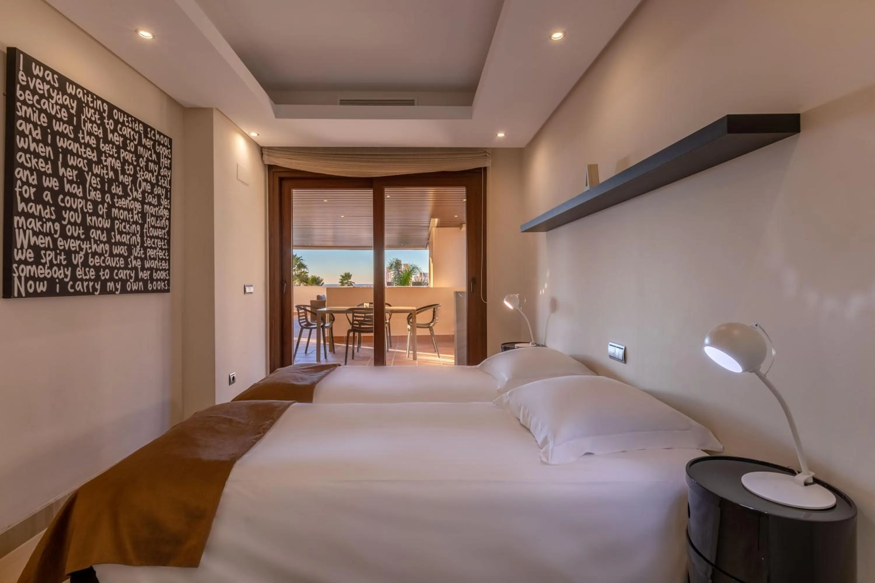 Bed in Bahía Boutique Apartments