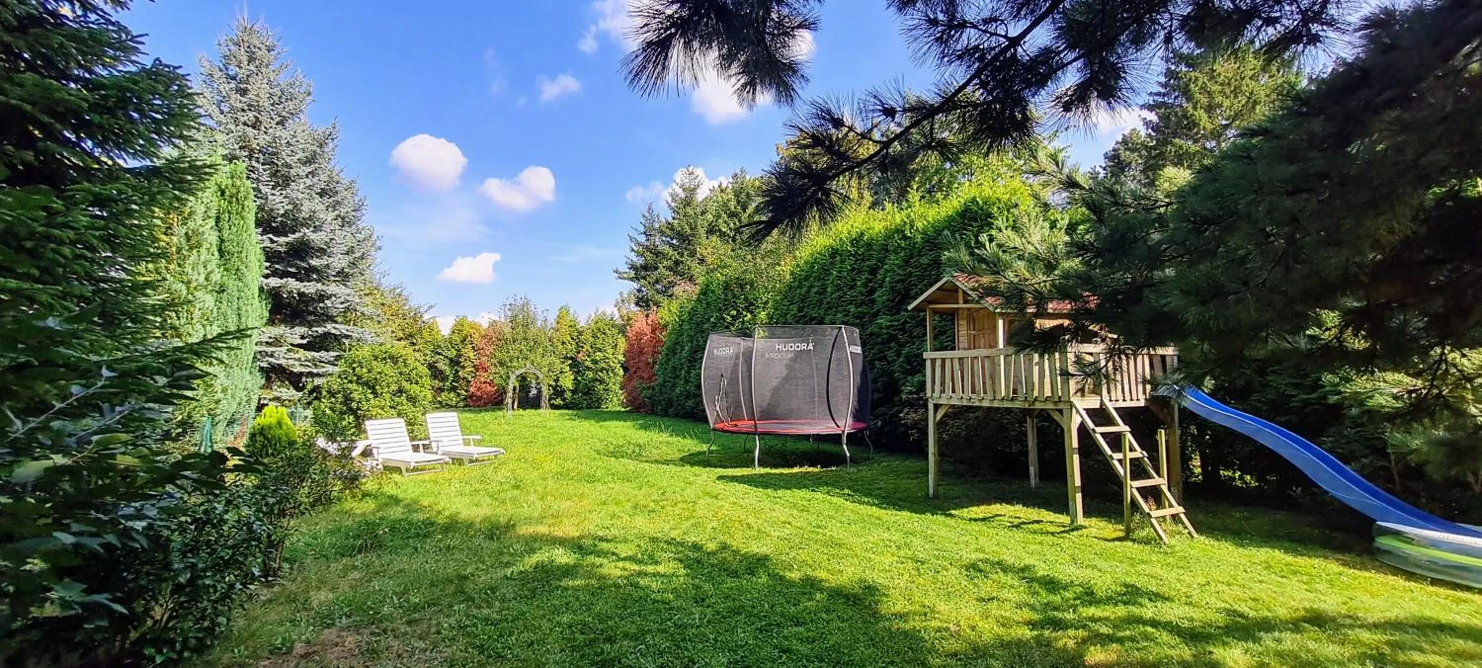 Garden in Hotel Villa Verde