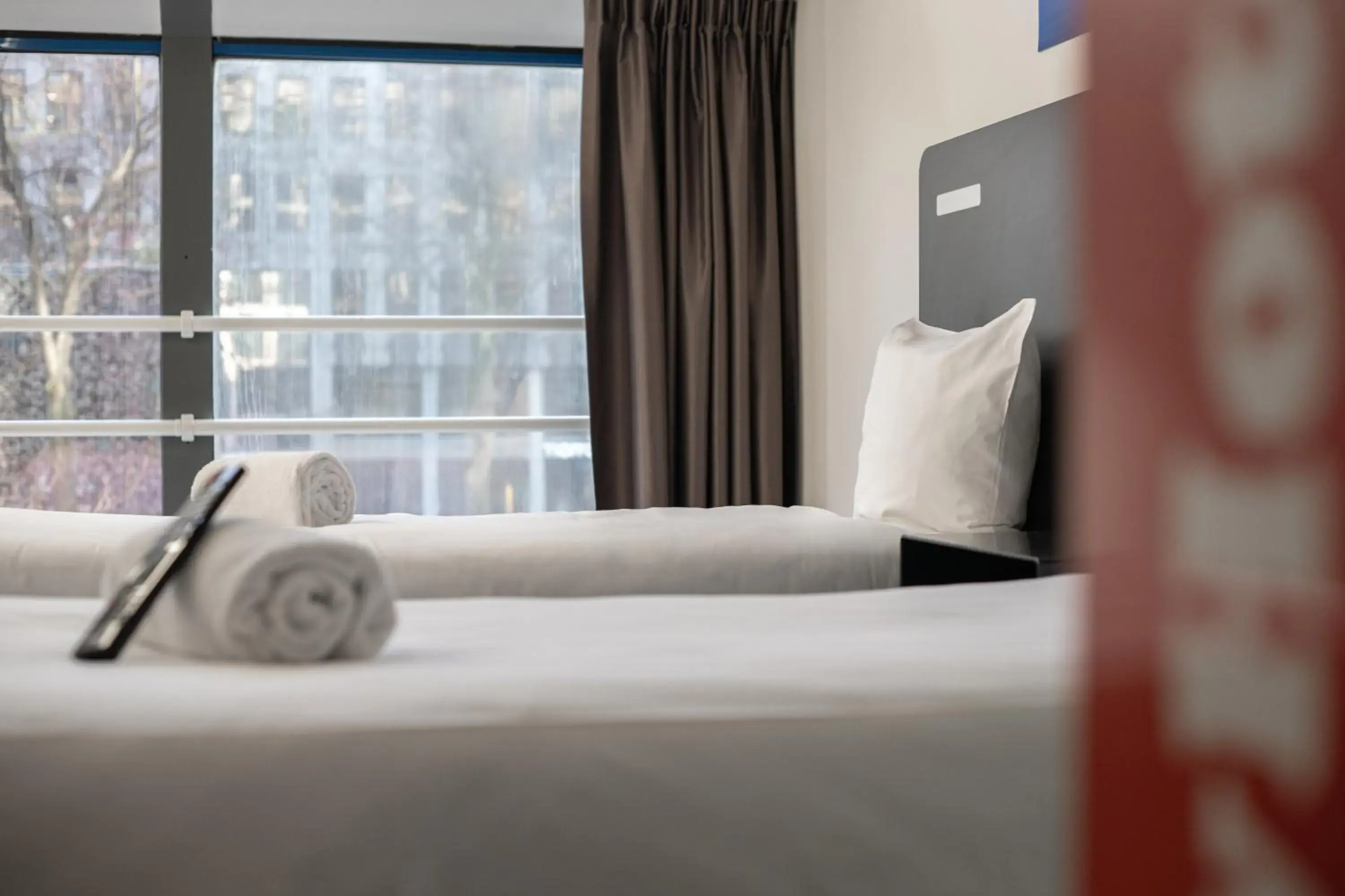 Bedroom, Bed in easyHotel Rotterdam City Centre Bedroom, Bed in easyHotel Rotterdam City Centre