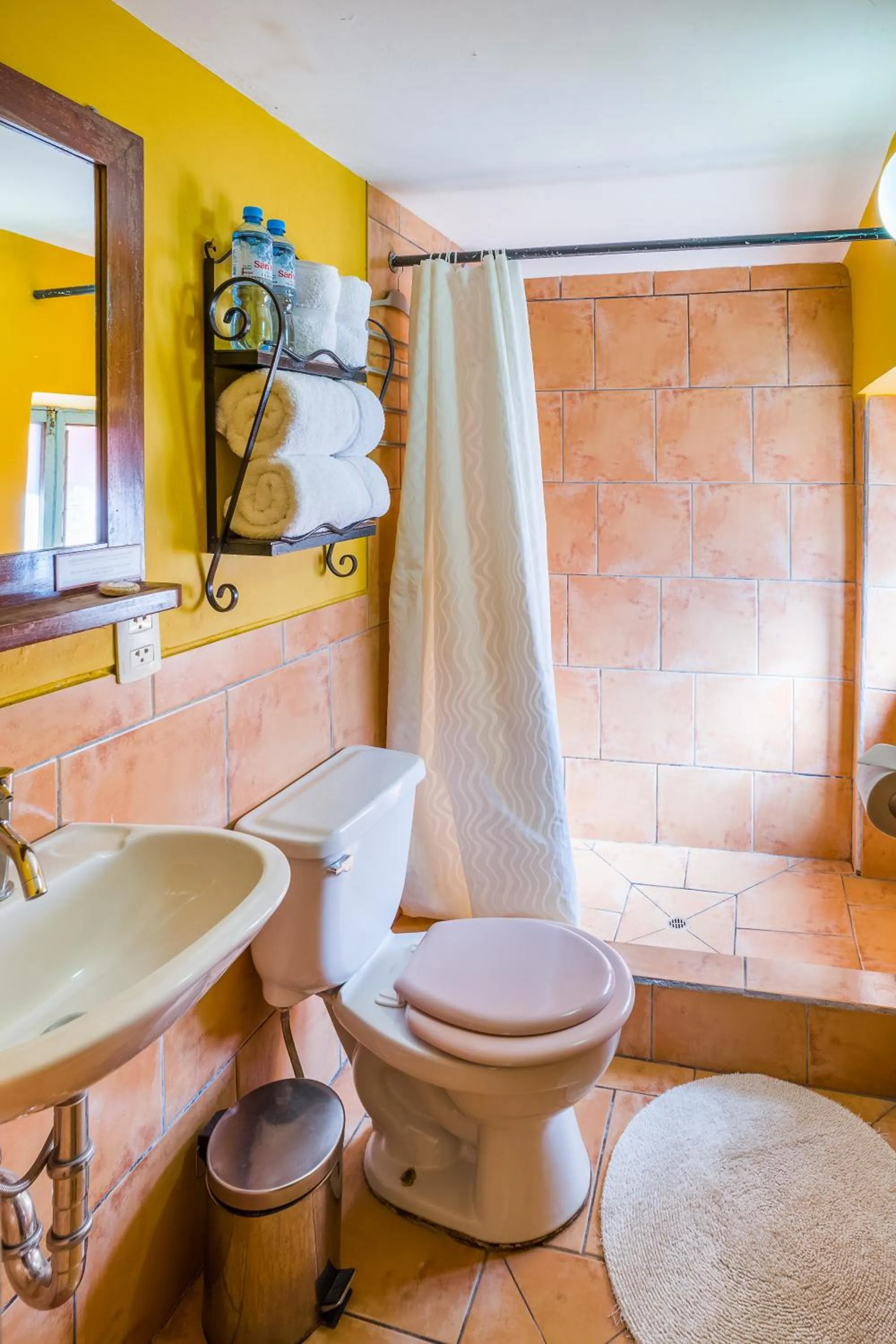 Toilet in Pisac Inn