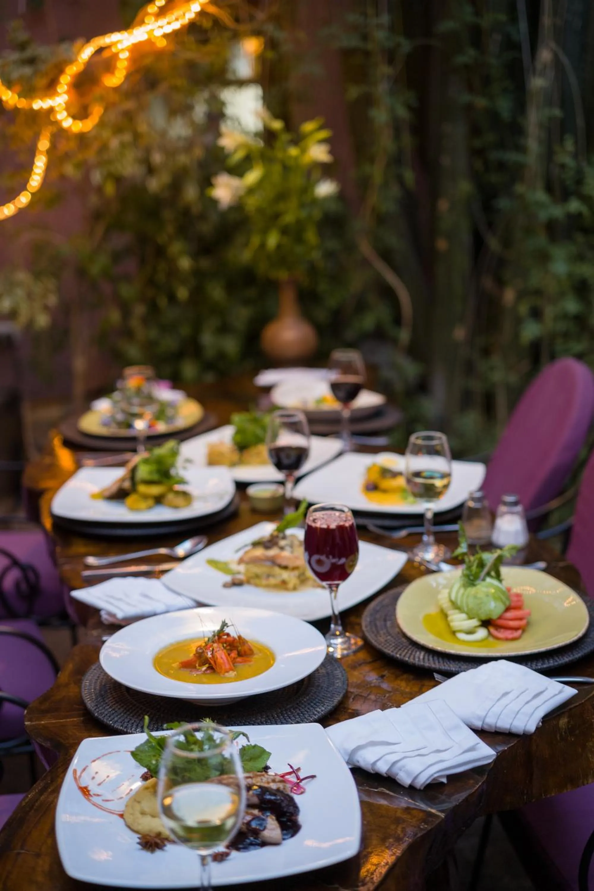 Food and drinks in Pisac Inn