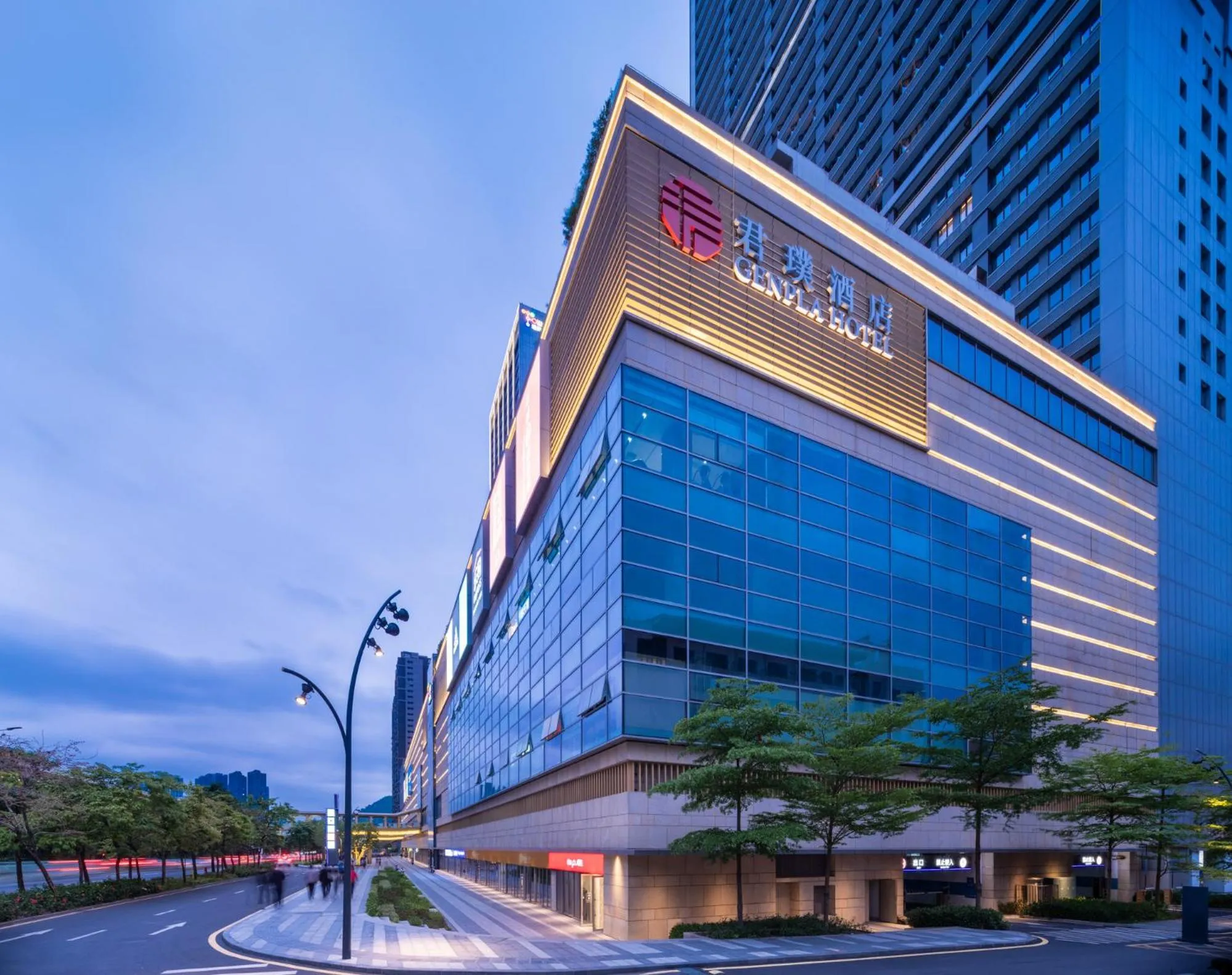 Property building in Genpla Hotel Shenzhen Nanshan