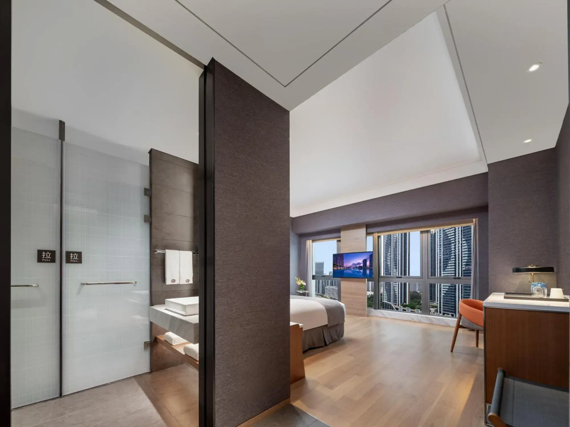 Deluxe Queen Room in Genpla Hotel Shenzhen Nanshan Deluxe Queen Room in Genpla Hotel Shenzhen Nanshan