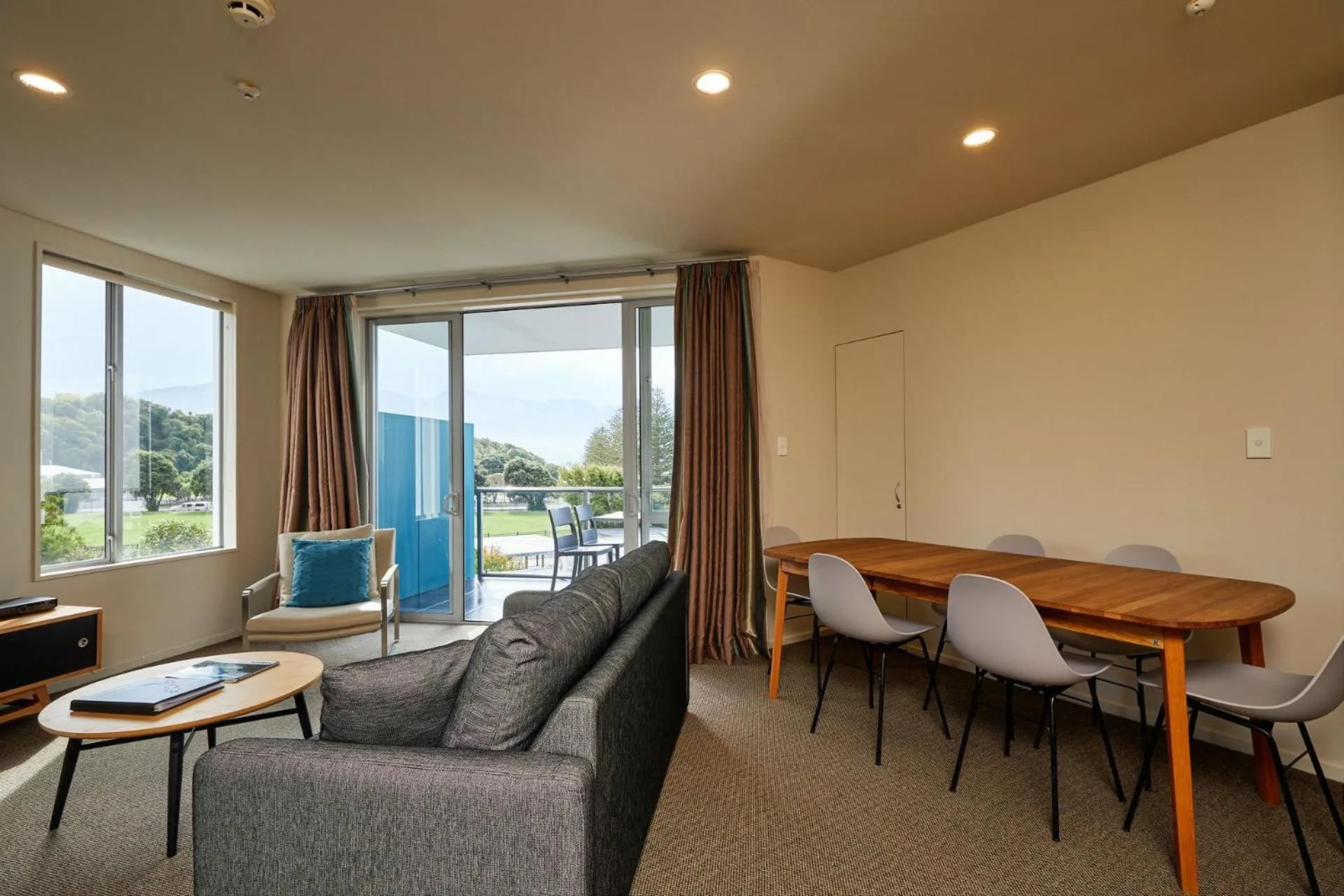 Living room in Kaikoura Luxury Apartments - Formerly Waves Luxury Apartments