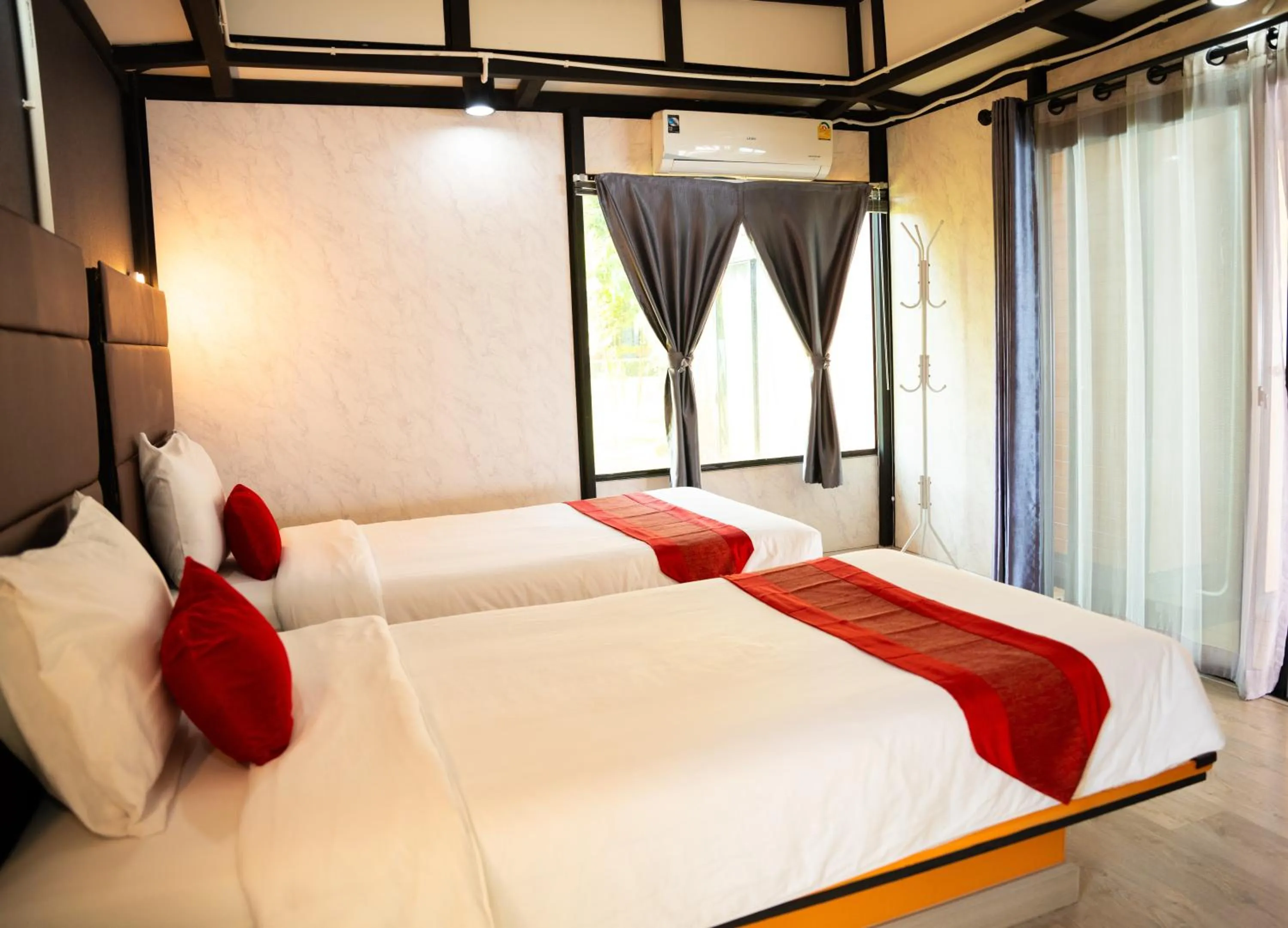 Bed in AKKARA RESORT&VILLA