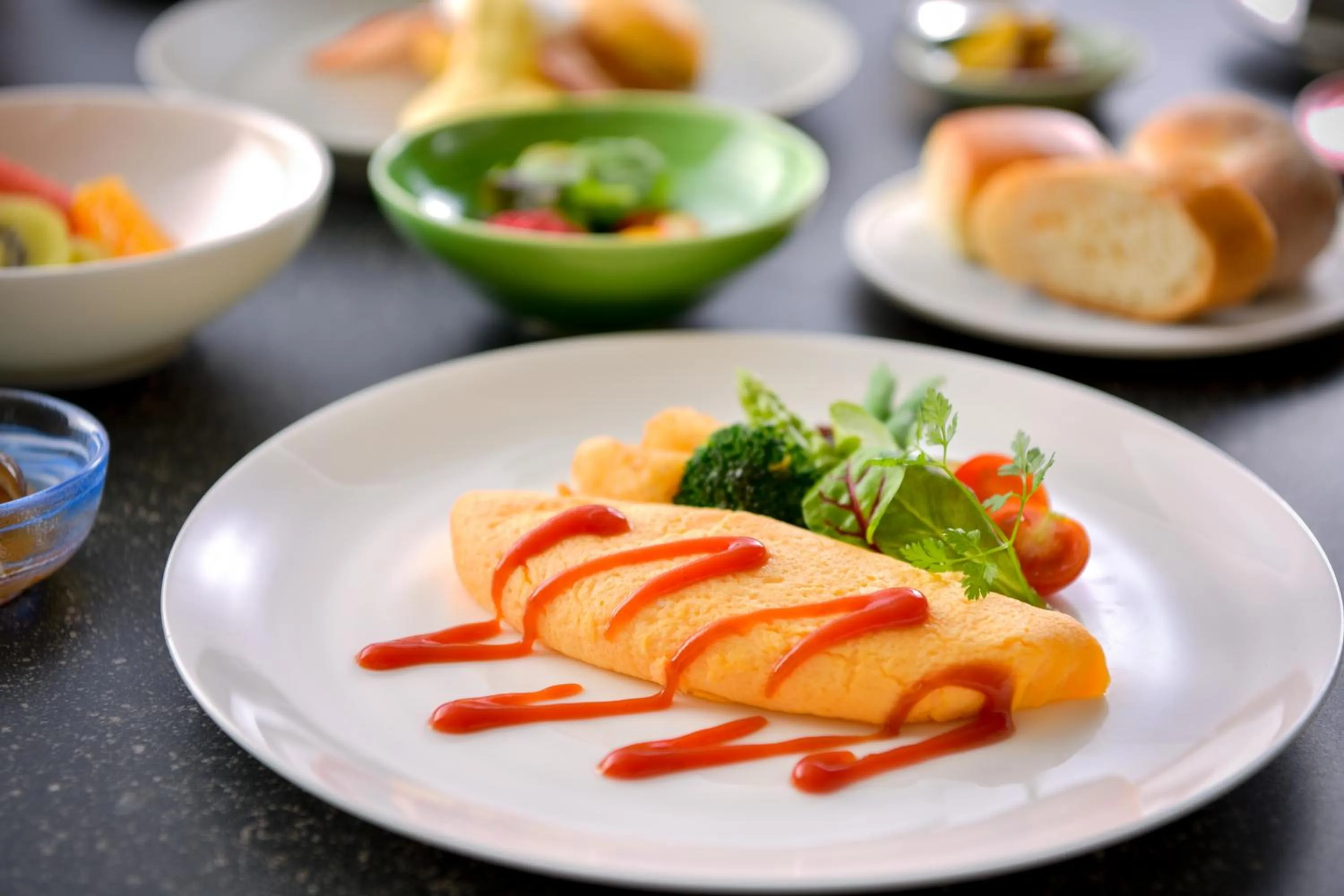 Buffet breakfast in Asakusa Tobu Hotel