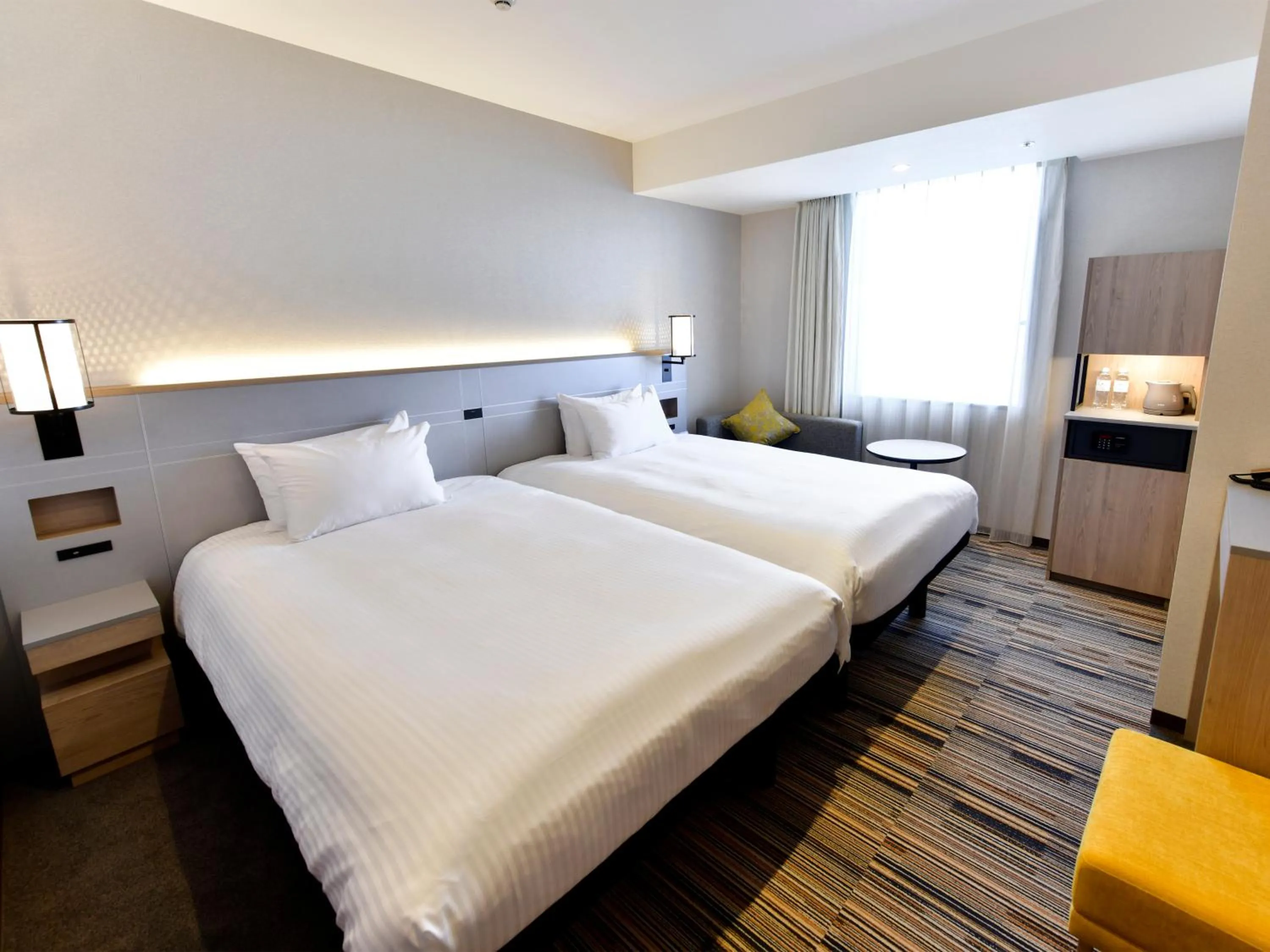 Bed in Asakusa Tobu Hotel