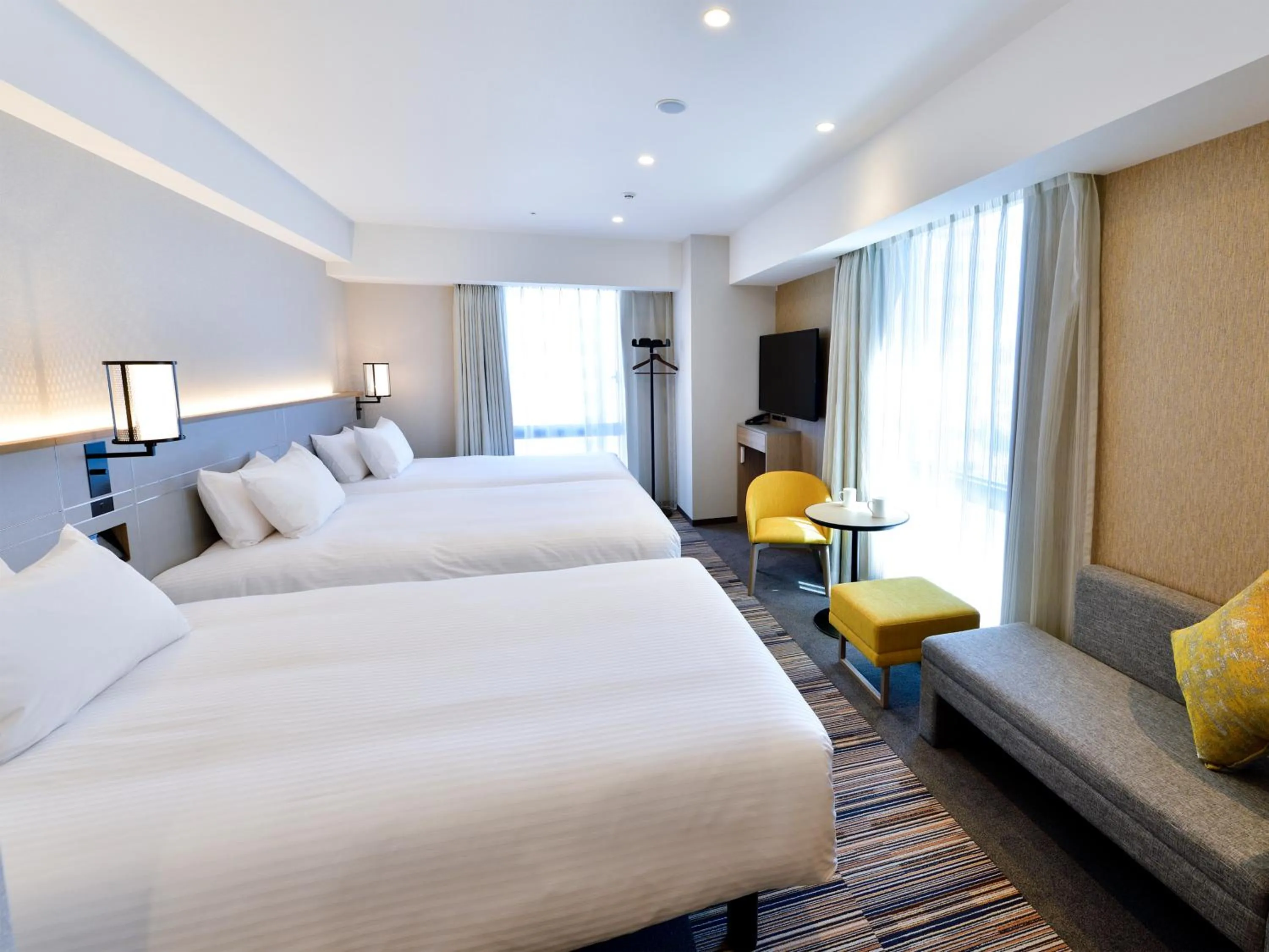 Bed in Asakusa Tobu Hotel