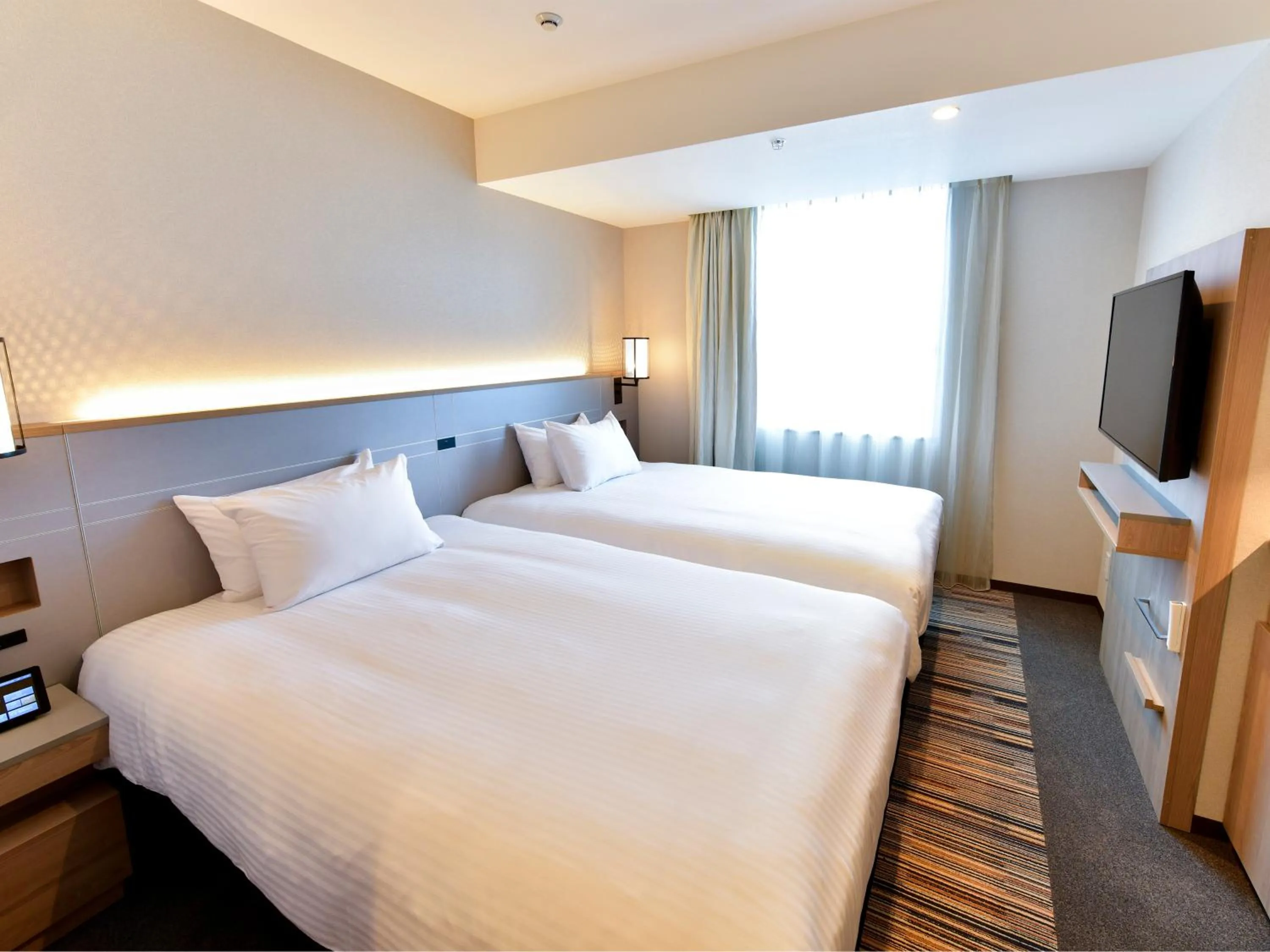 Bed in Asakusa Tobu Hotel