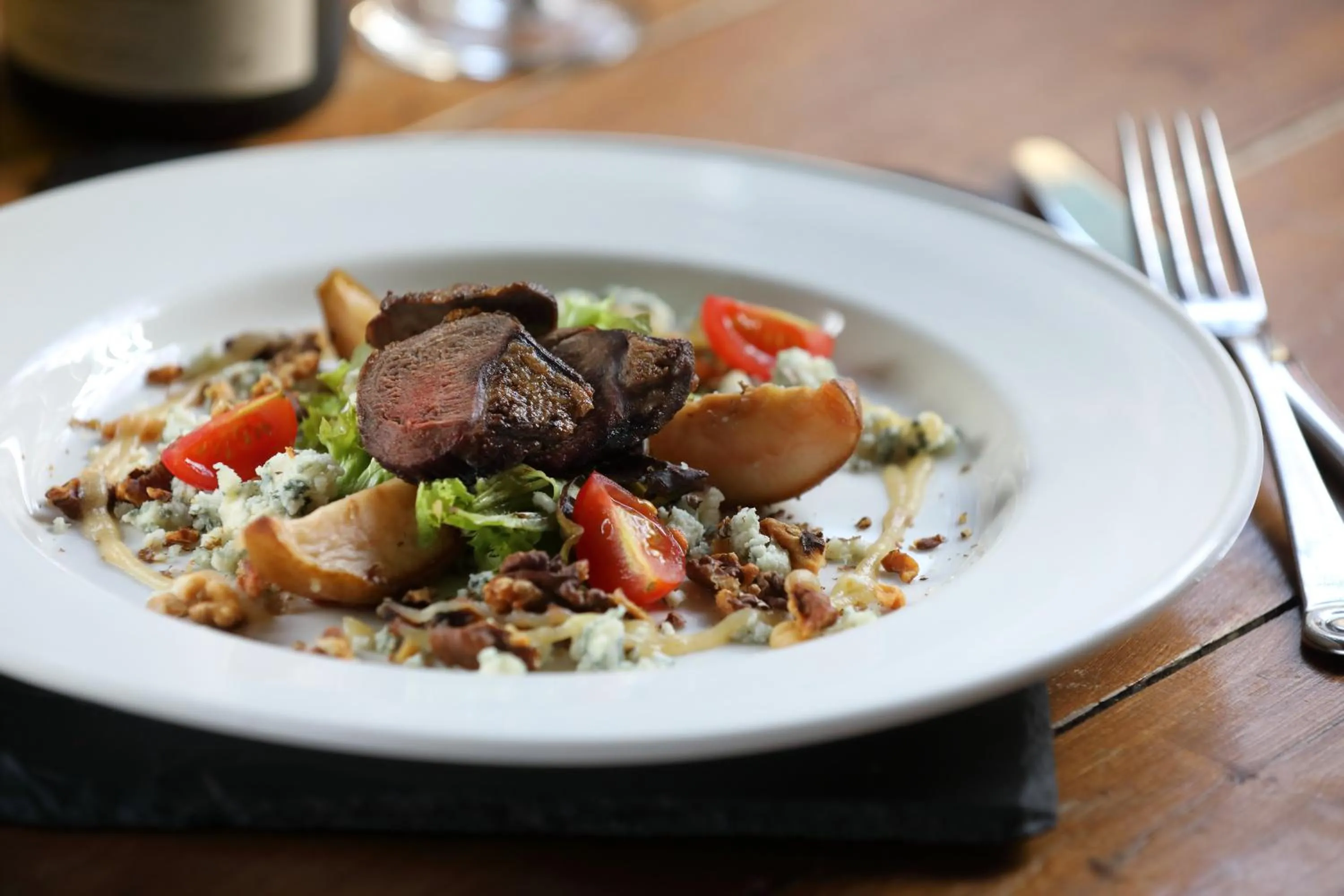 Food close-up in Eight Bells Inn