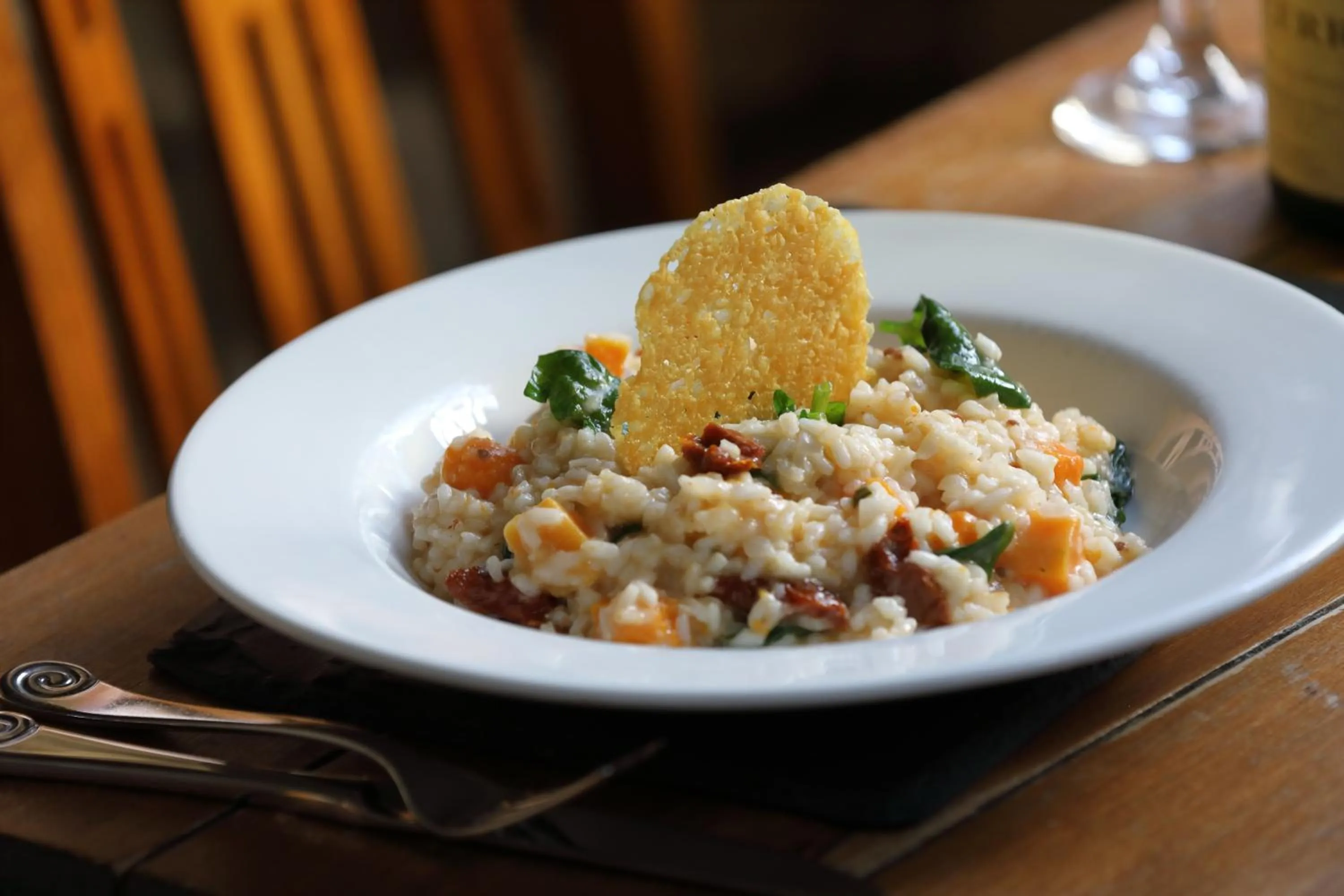 Food close-up in Eight Bells Inn